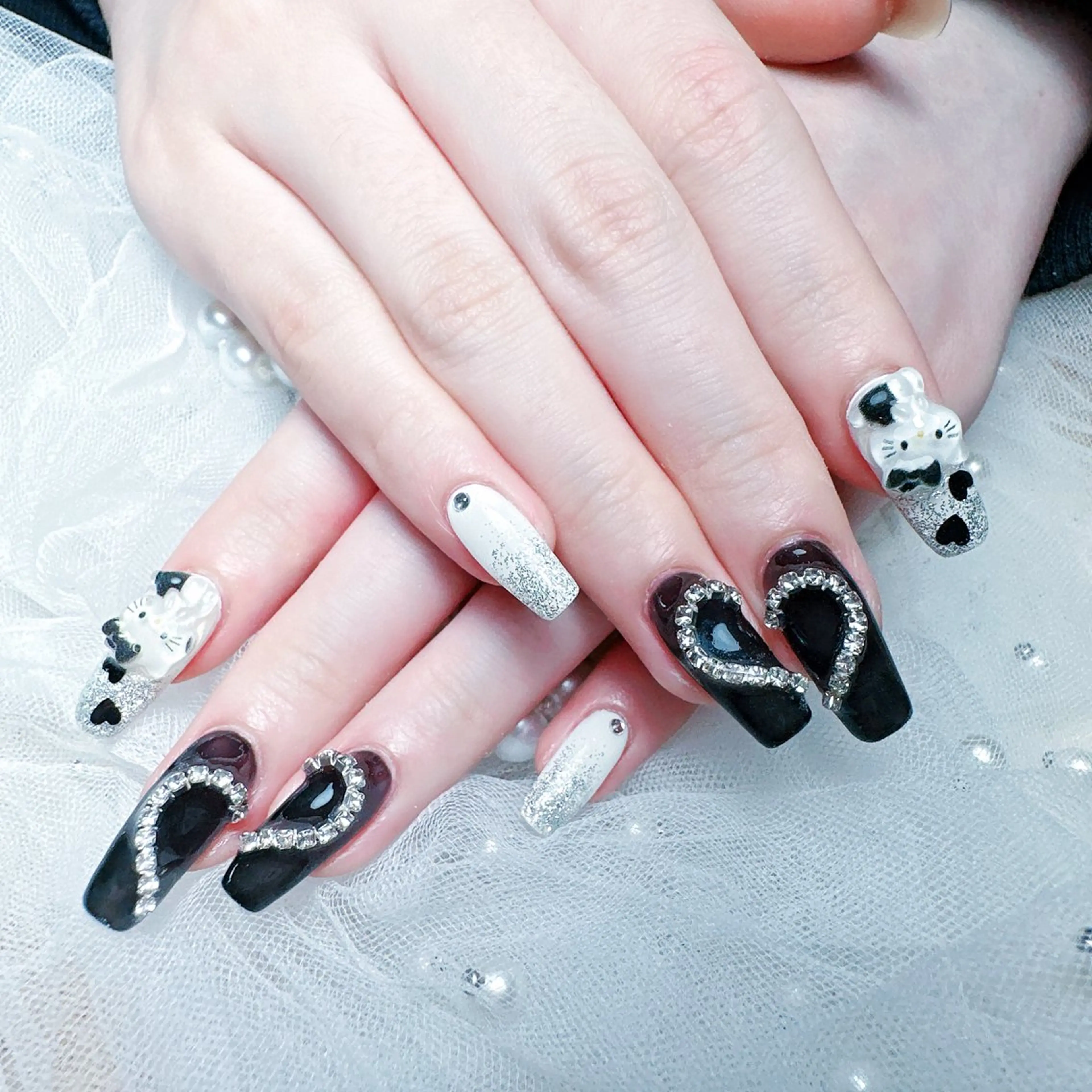 ネイル ハンドネイル M🌷nail 長さだし専門店のネイルデザイン