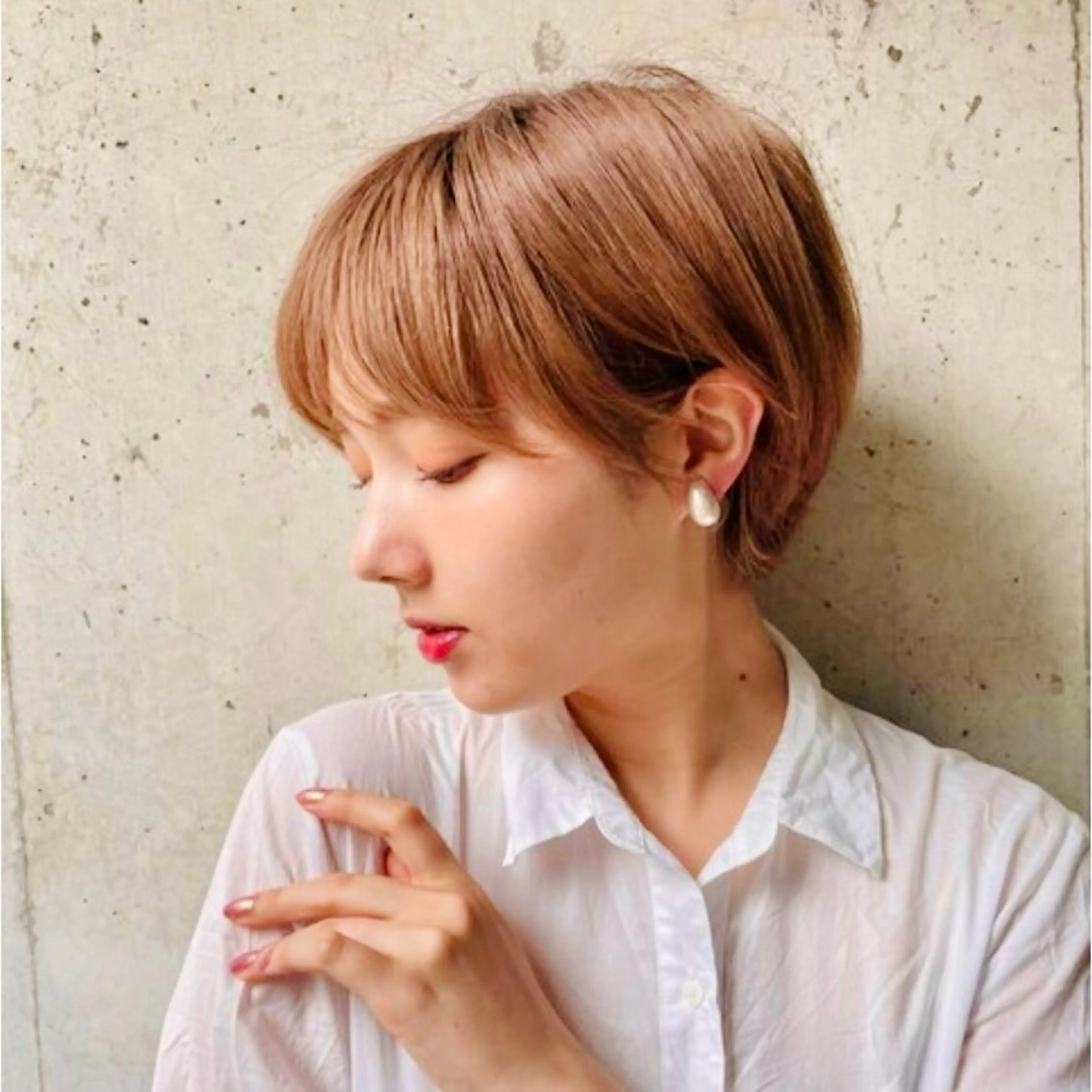 ショート CHOU CHOU所属・CHOU CHOU シュシュのヘアスタイル