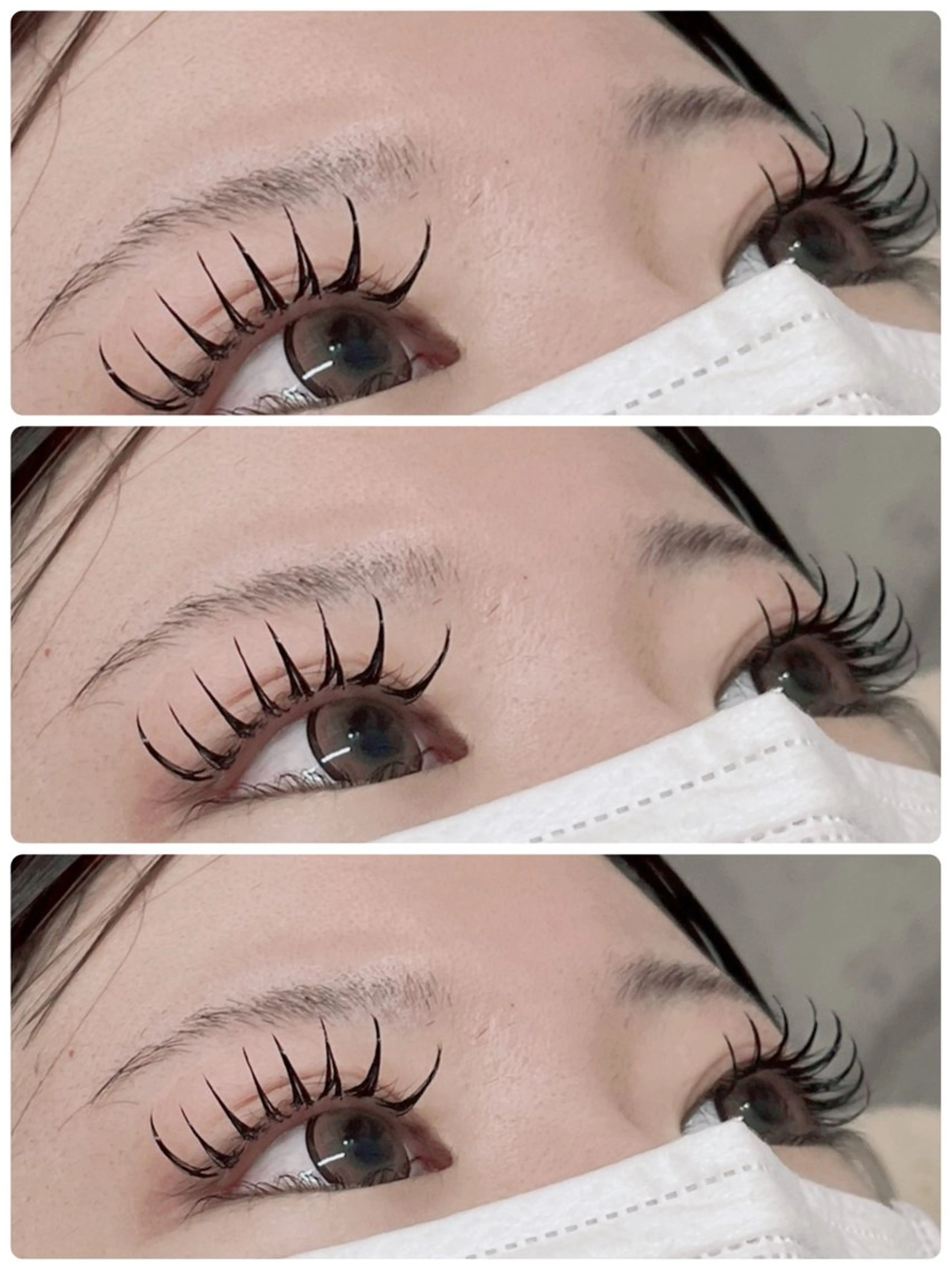 マツエク・マツパ 花部 美穂のマツエク・マツパデザイン