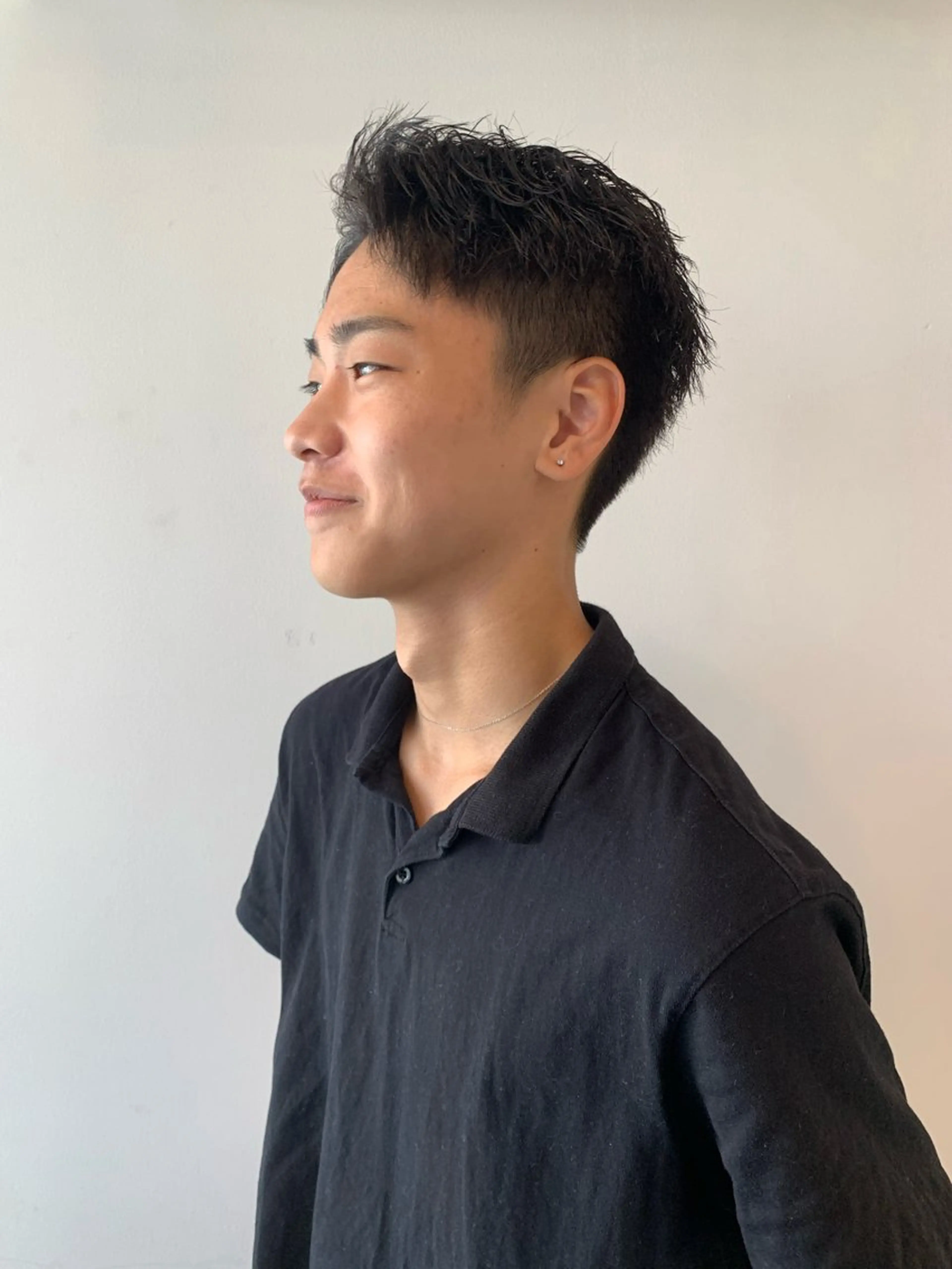 メンズ メンズショート 刈り上げ 名竹聖治/透明感 カラー/縮毛矯正のヘアスタイル