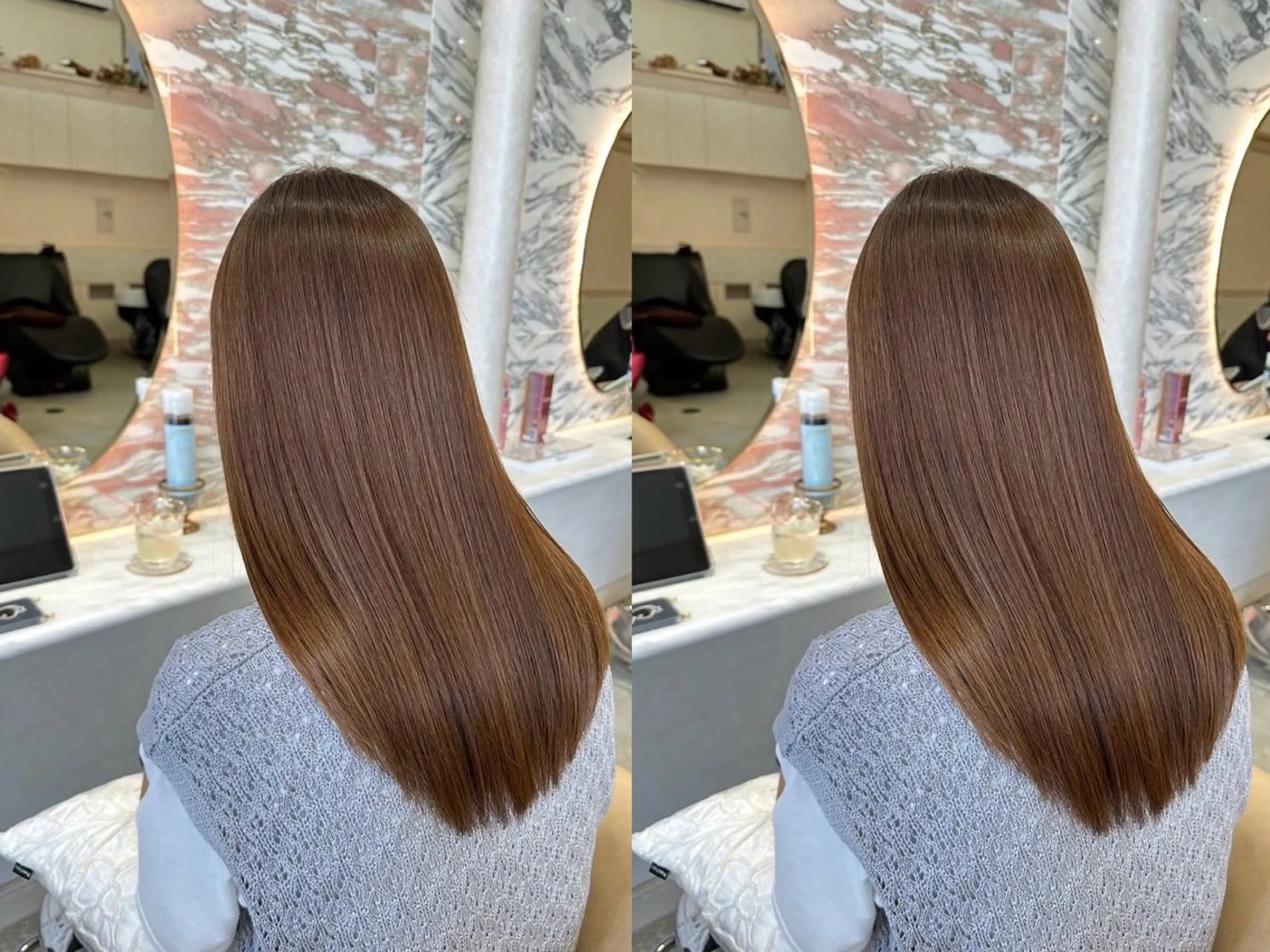 縮毛矯正 トリートメント 松沢州途/レイヤー/ 透明感カラーのヘアスタイル