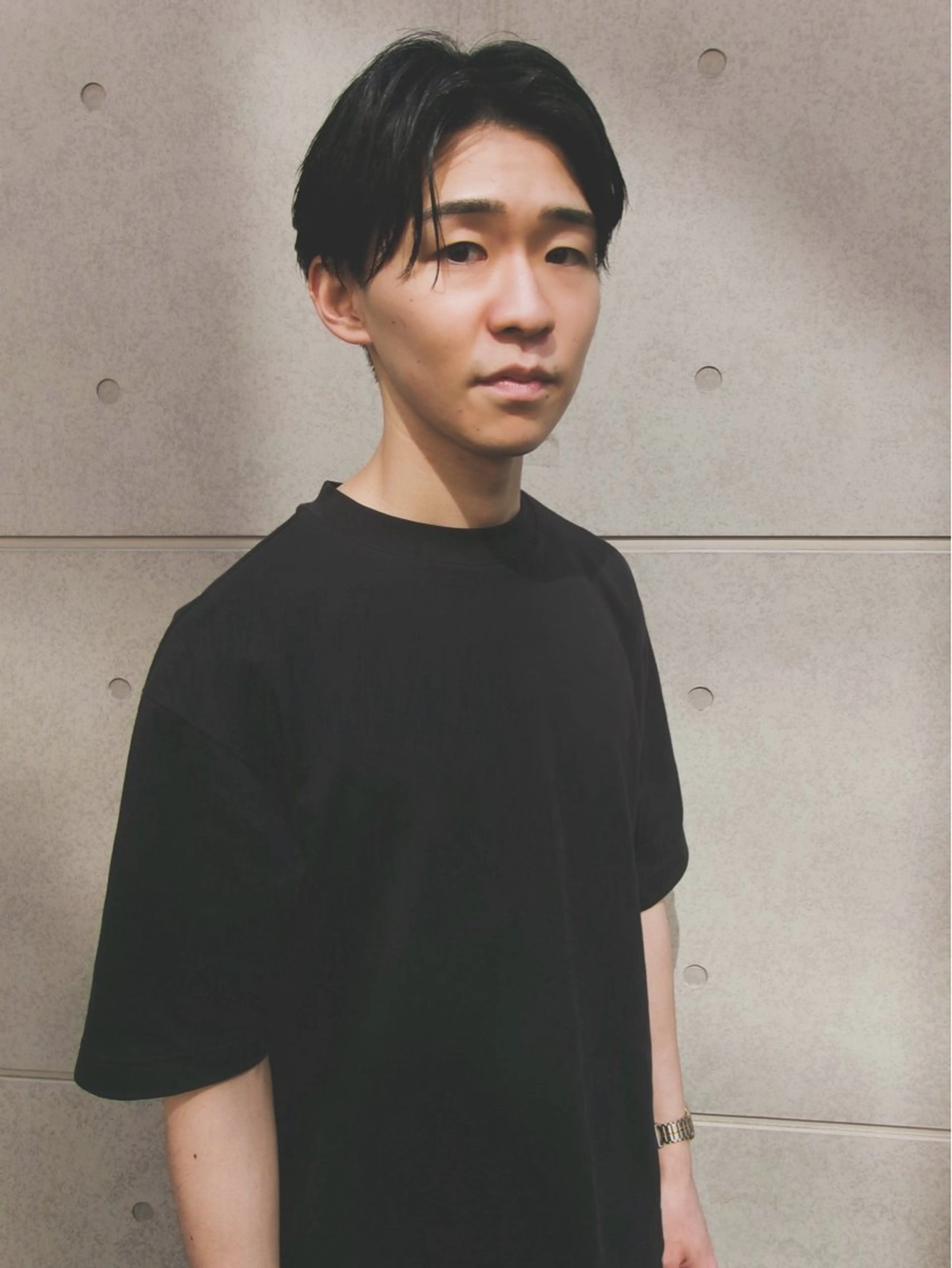 ショート パーマ メンズ メンズパーマ カット パーマ ヘアセット GO TODAY シェアサロン　原宿本店所属・原宿↔︎浦和　美容師 折笠　亮のヘアスタイル