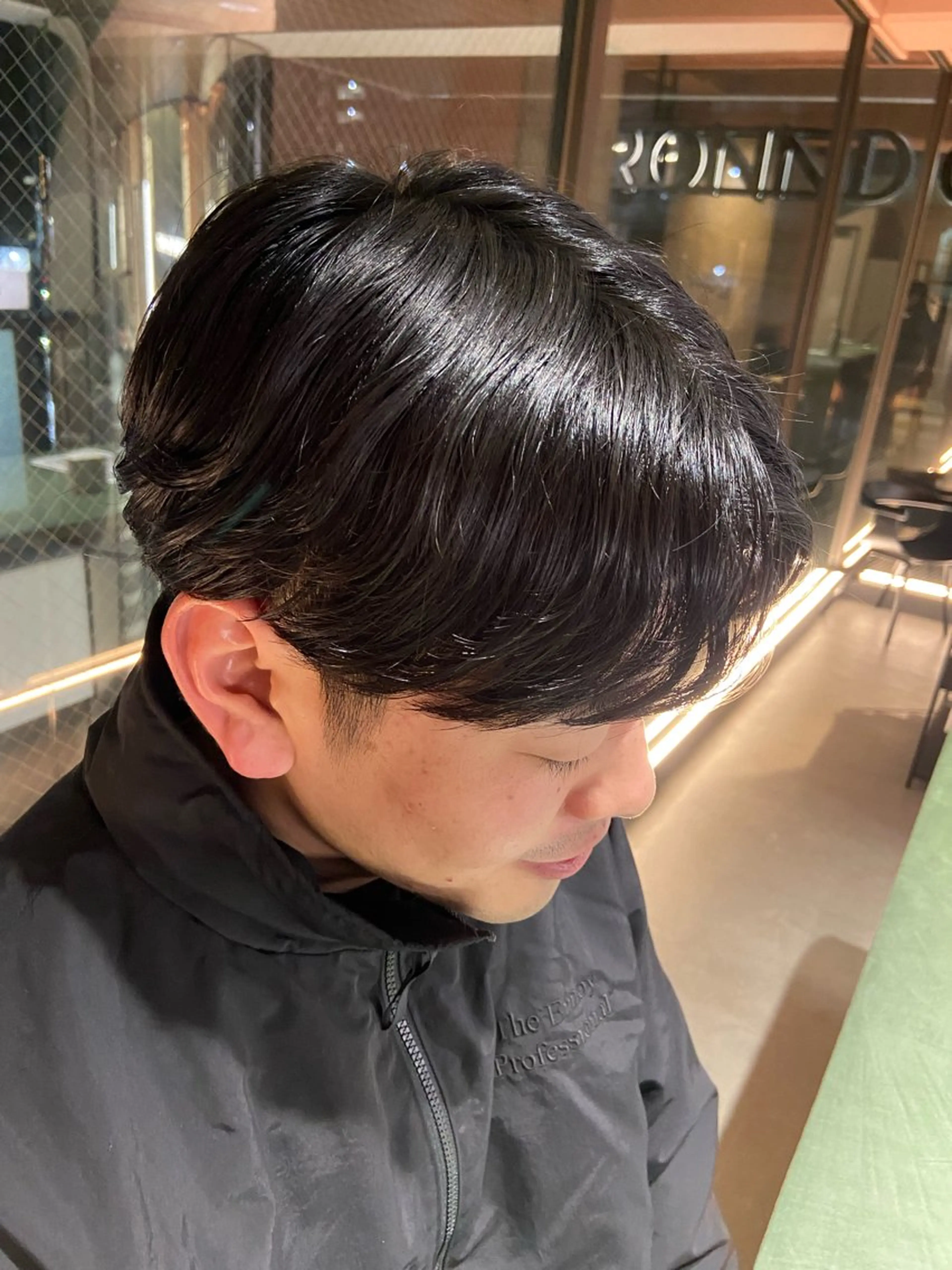 パーマ メンズ メンズパーマ ニュアンスパーマ カット トリートメント 艶髪矯正|ダイオウ シュナのヘアスタイル