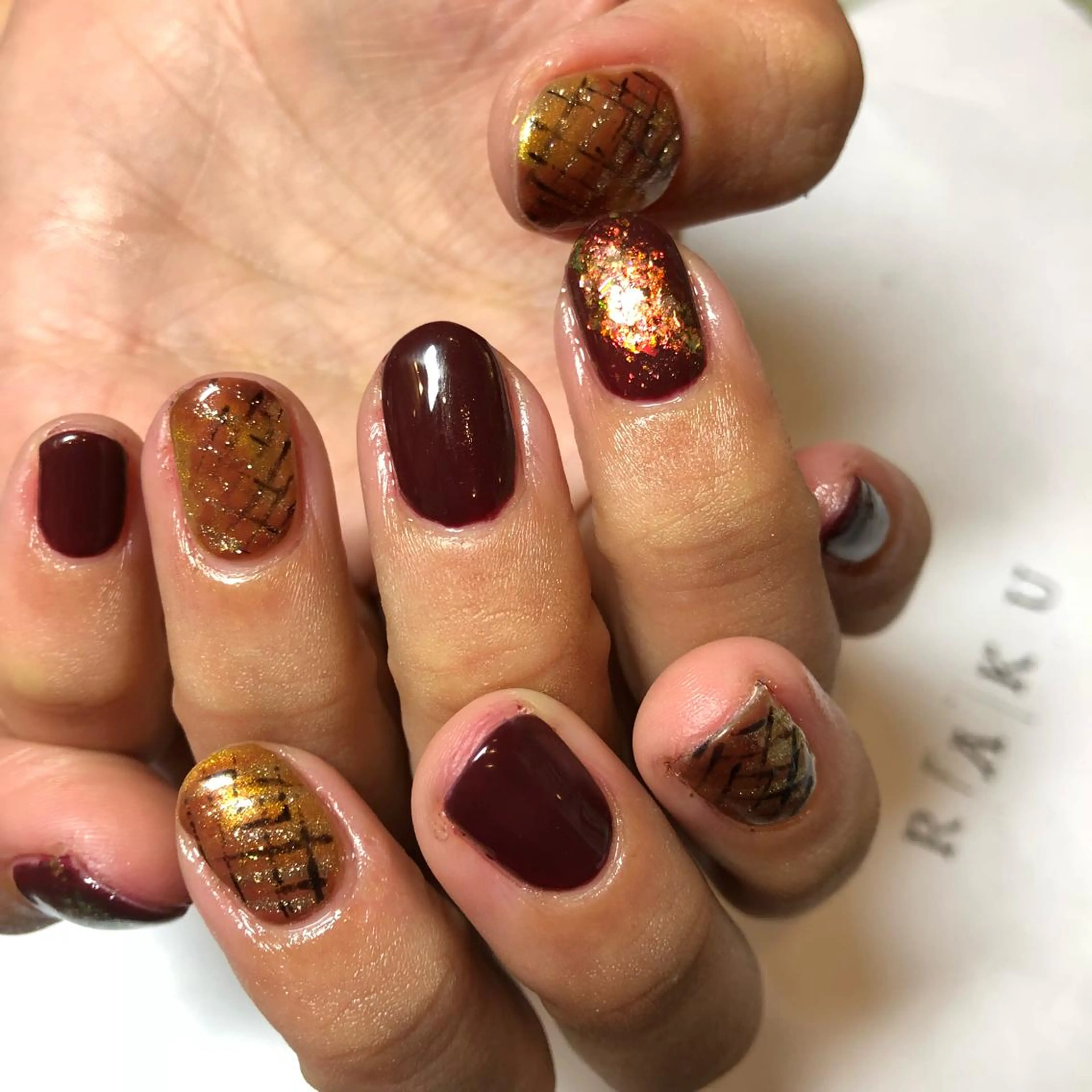 ネイル 駒月 明日香のネイルデザイン