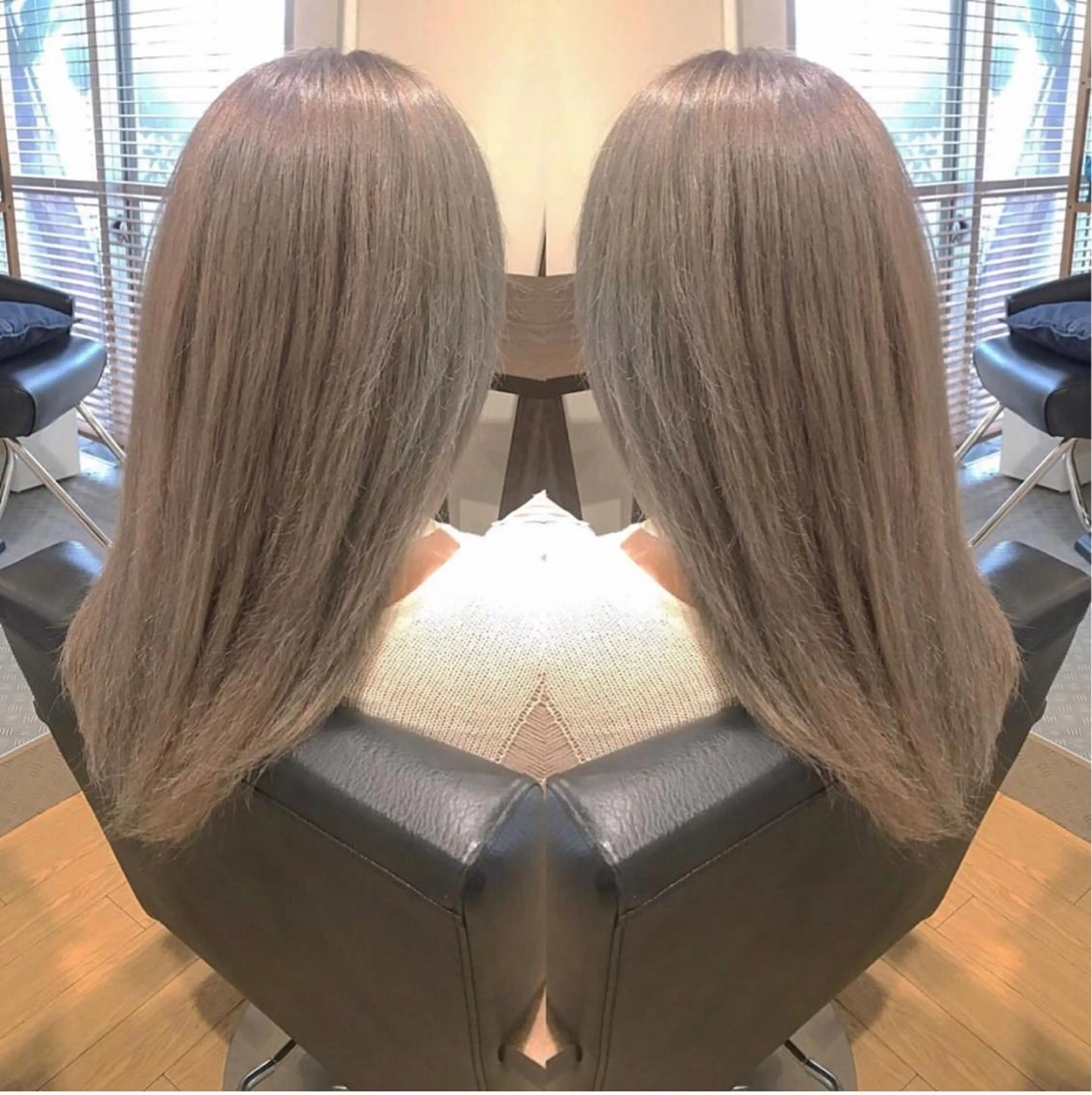 ロング カラー rollen所属・美魔女 美容師NAOのヘアスタイル