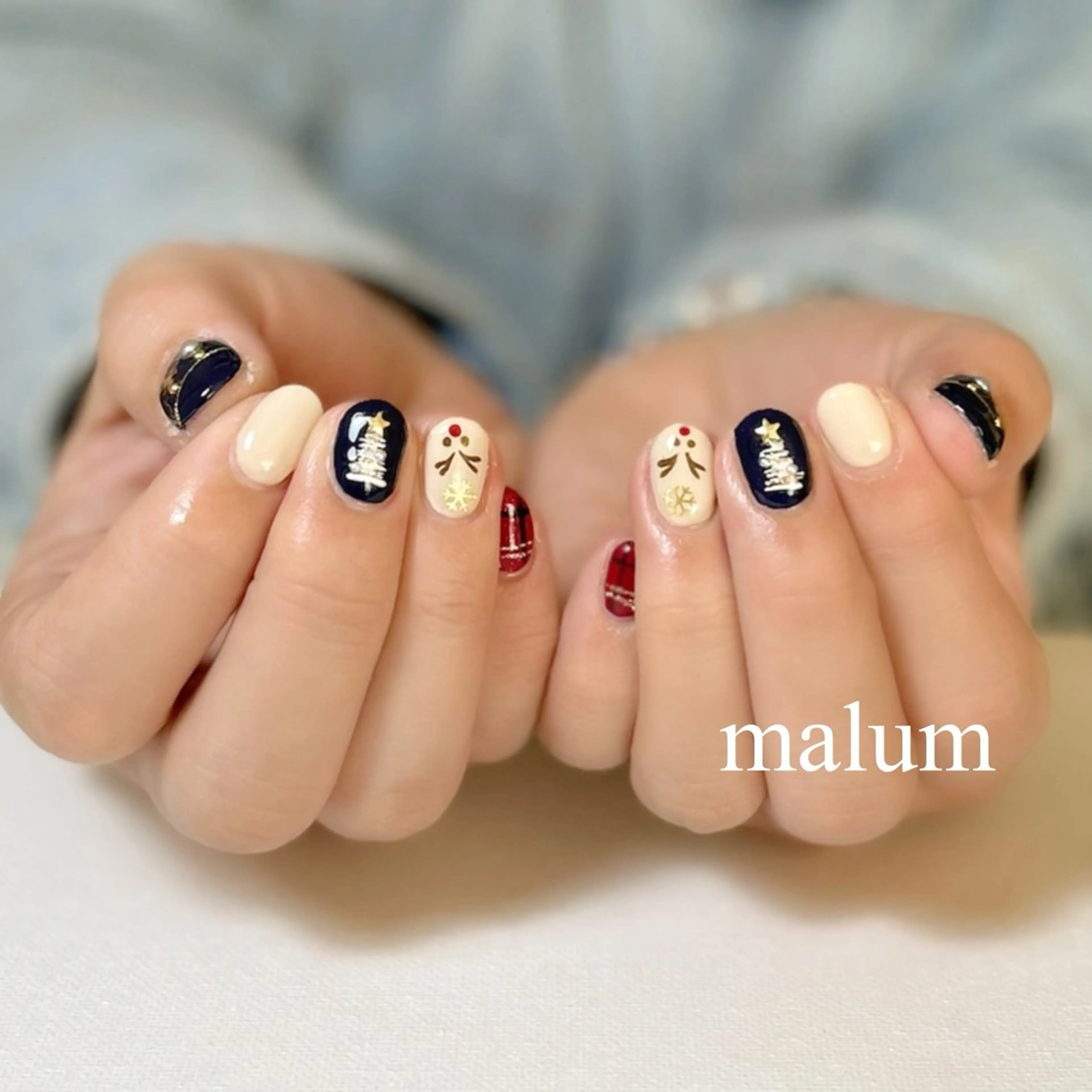 ネイル アートネイル ハンドネイル malum nailのネイルデザイン