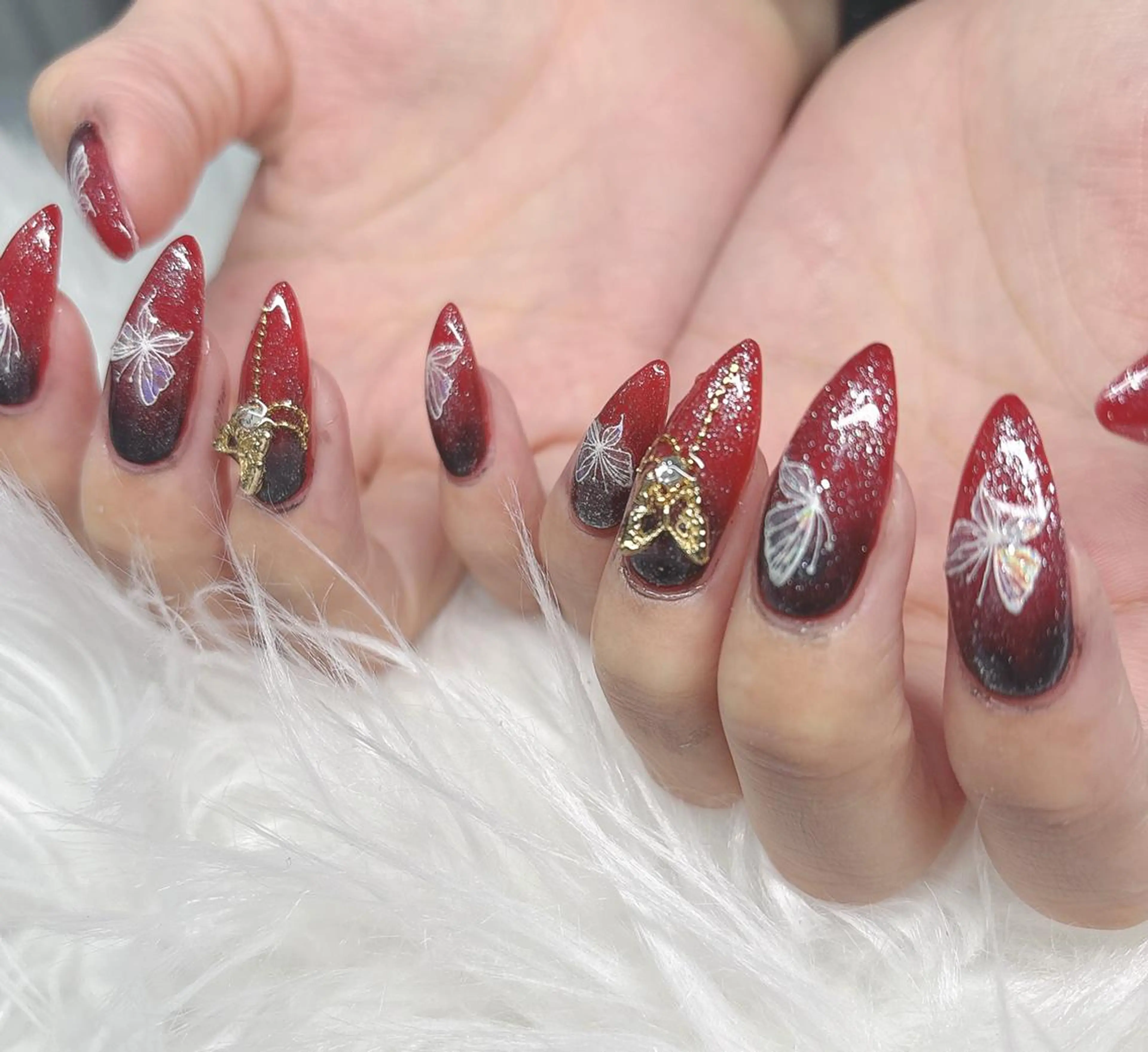 ★2/9（月）14:00〜ご来店限定《逆グラデーションネイル》🌈⭐️ / ※オフありの方限定 / フィルインの写真