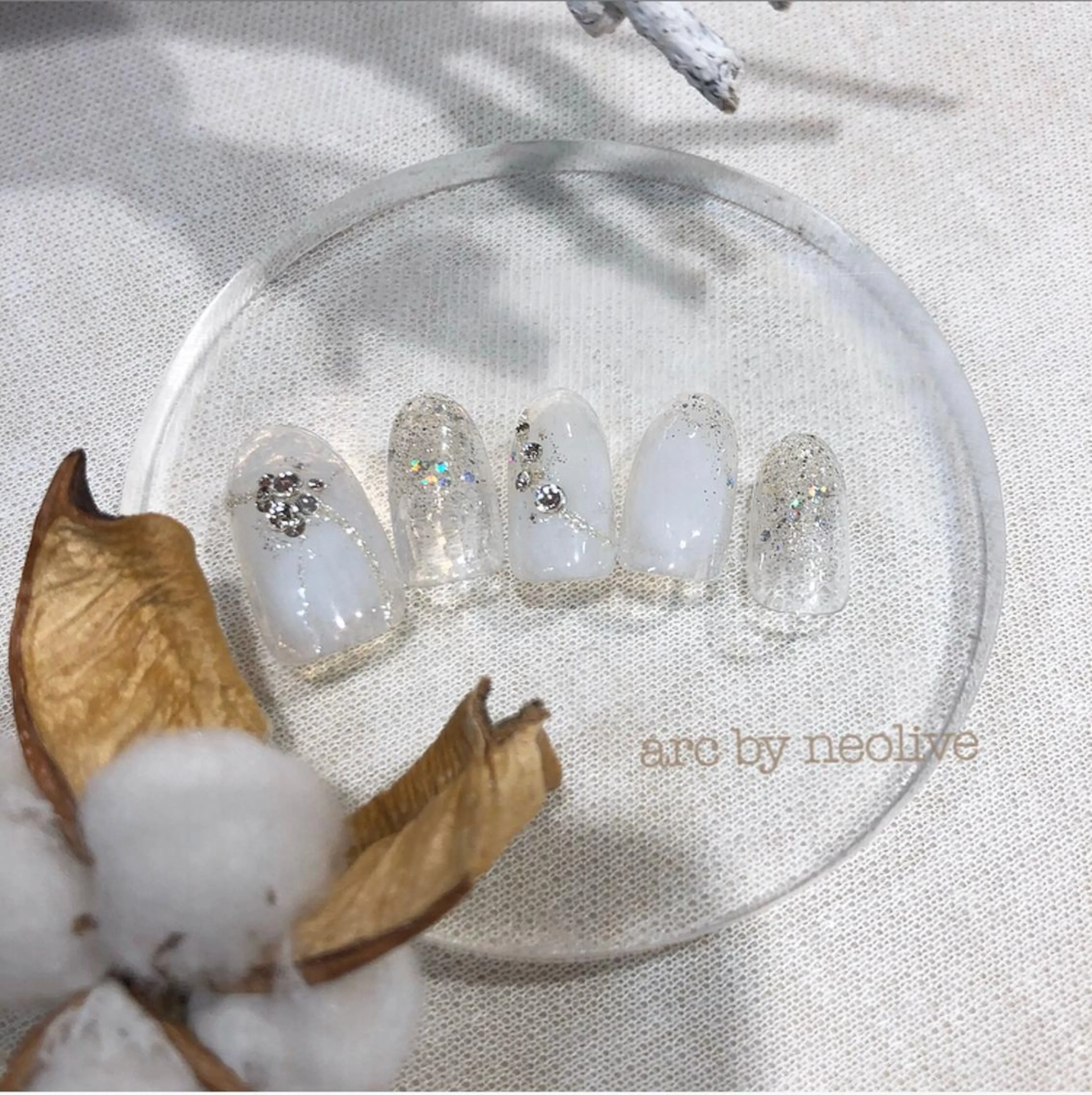 ネイル 冬ネイル rina eye&nailのマツエク・マツパデザイン