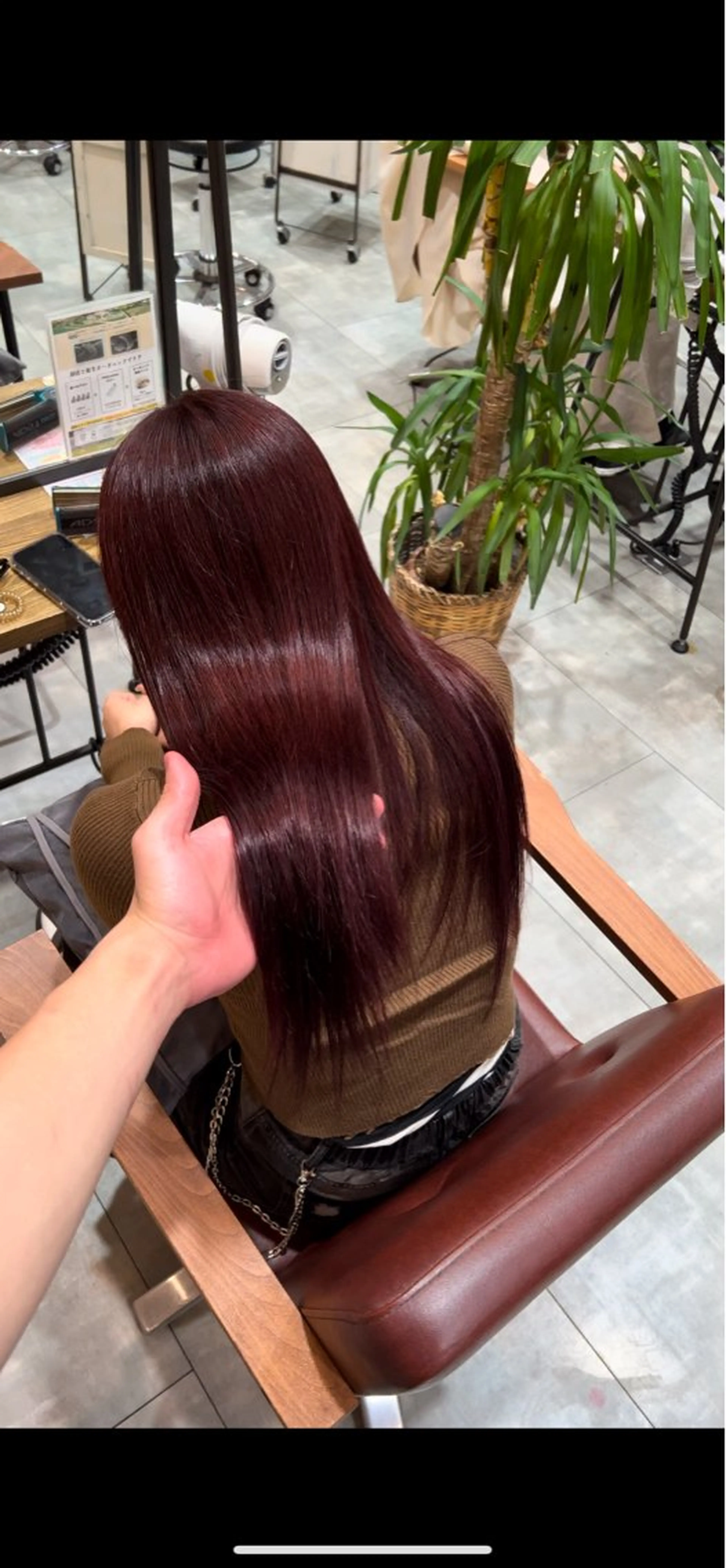 💄❤️ワンメイクカラー【選べるAujuaシャンプー+トリートメント付き🤍】の写真