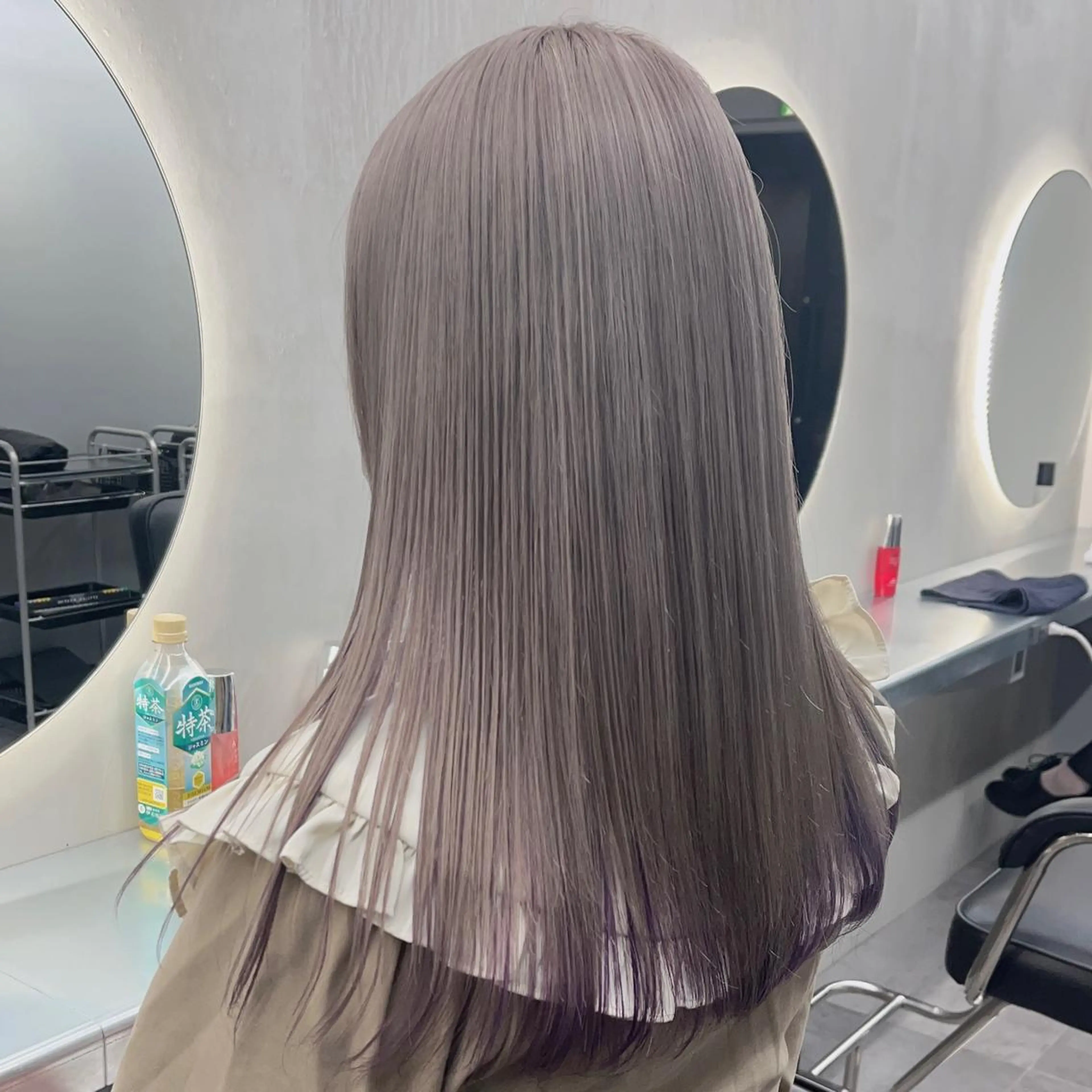 ロング カラー ☁️グレージュカラー TAKUYA☁️のヘアスタイル