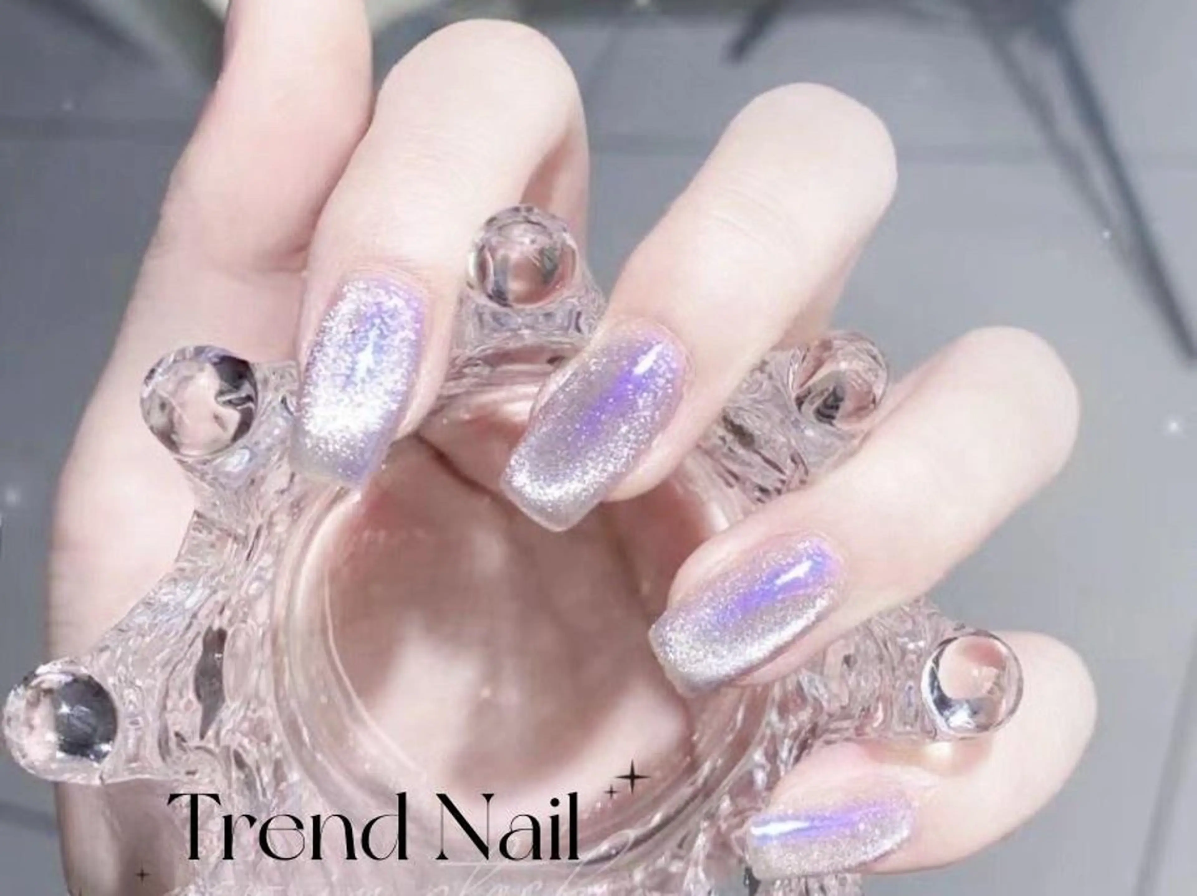 ★HAND マグネット + ミラー/オーロラの写真