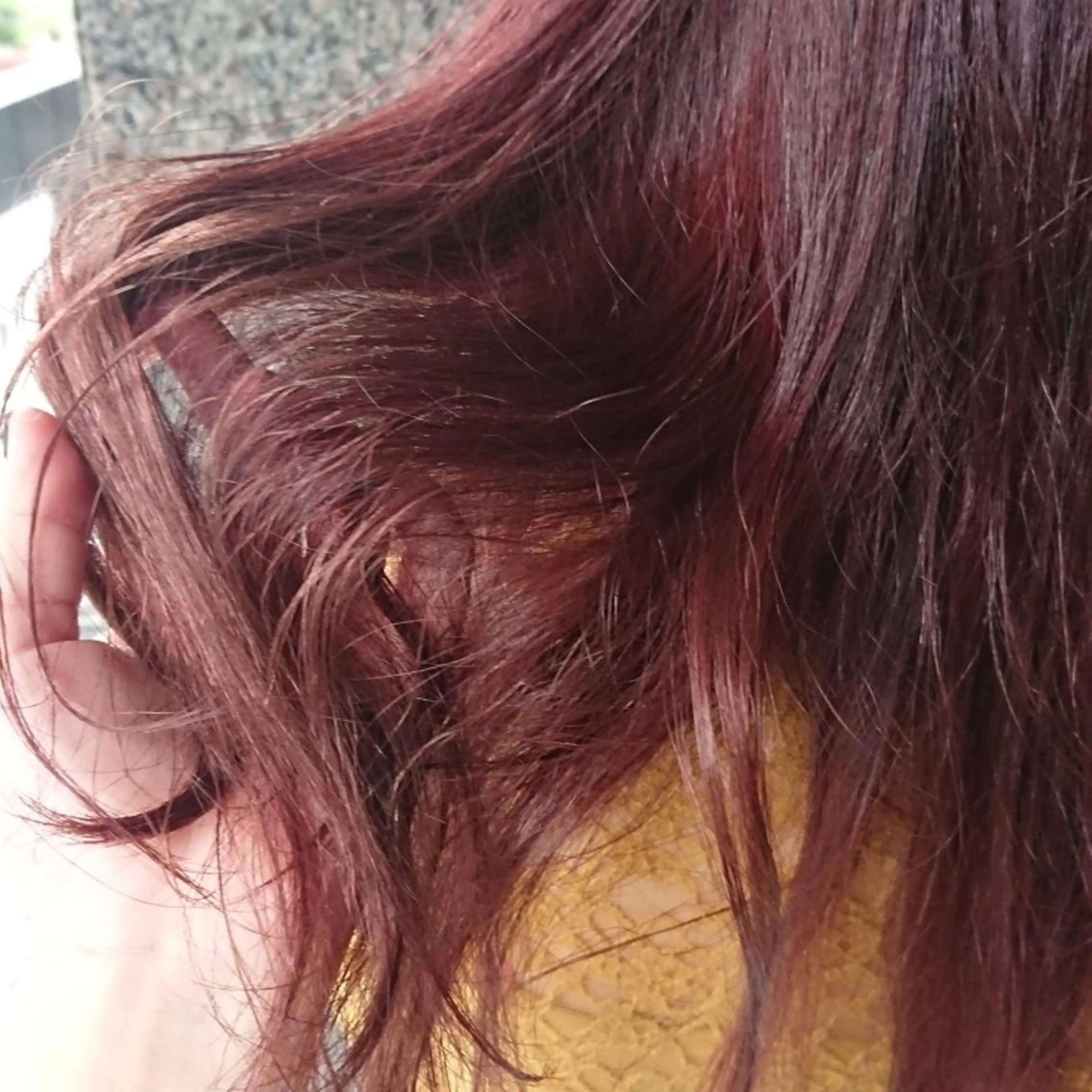 ロング カラー ヘアアレンジ 顔まわりデザイン🌿 ふじこのヘアスタイル