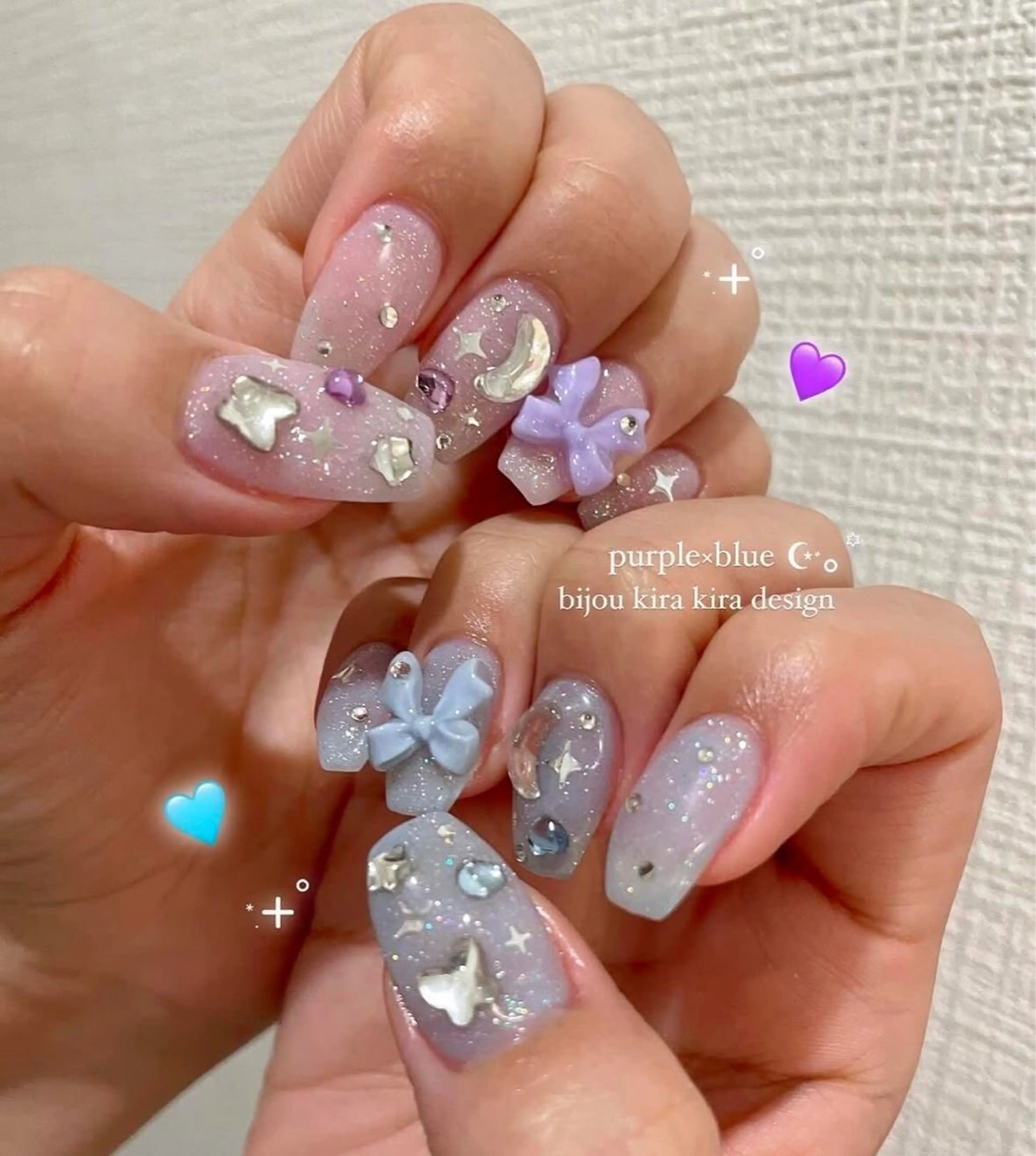 ネイル グラデーション ラメ(グリッター) マグネットネイル ミラーネイル ニュアンスネイル ハンドネイル Lumi de nails所属・Lumi de nailsのネイルデザイン