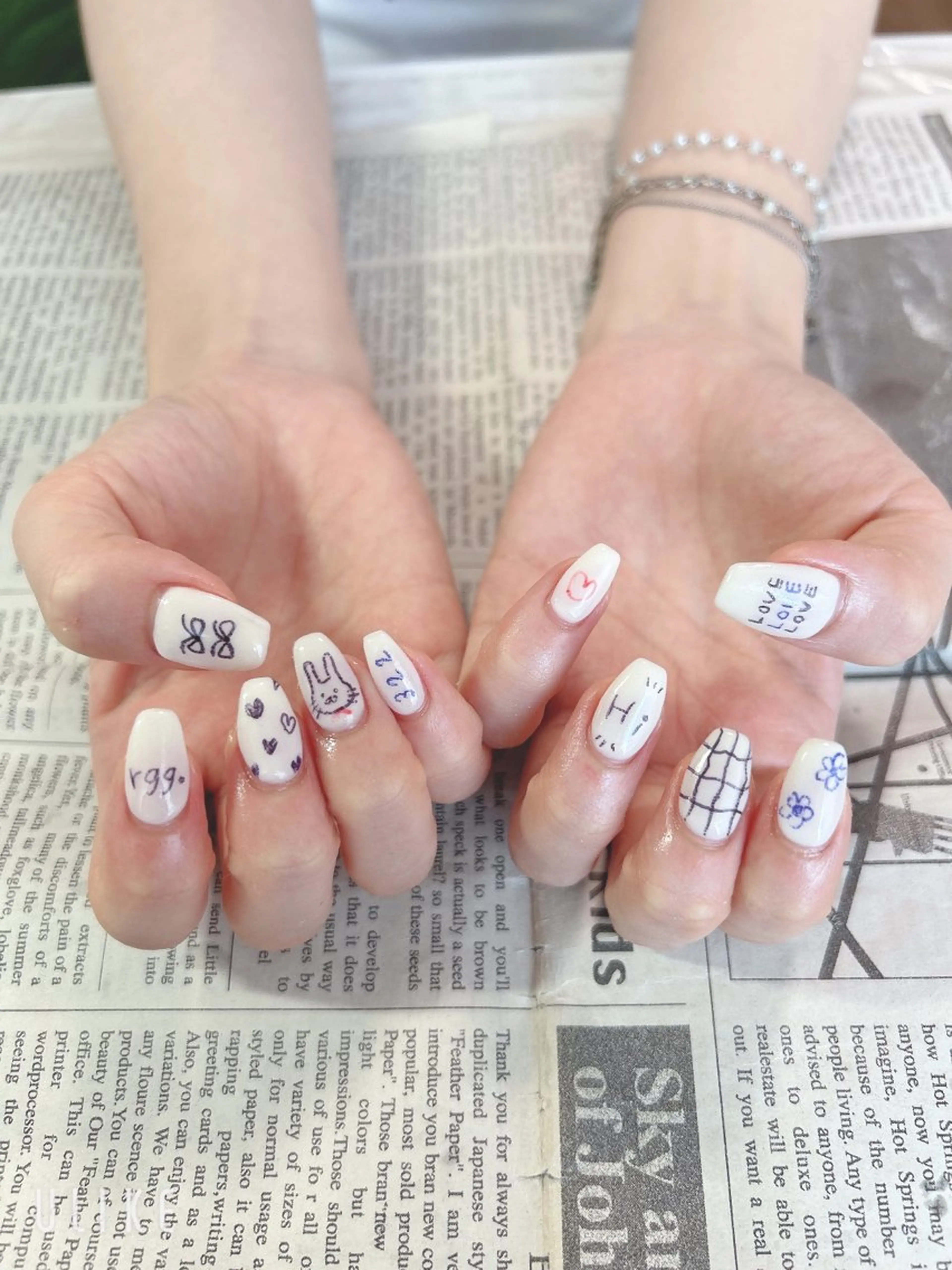 ネイル ハンドネイル ハンドケア 森山 舞のネイルデザイン