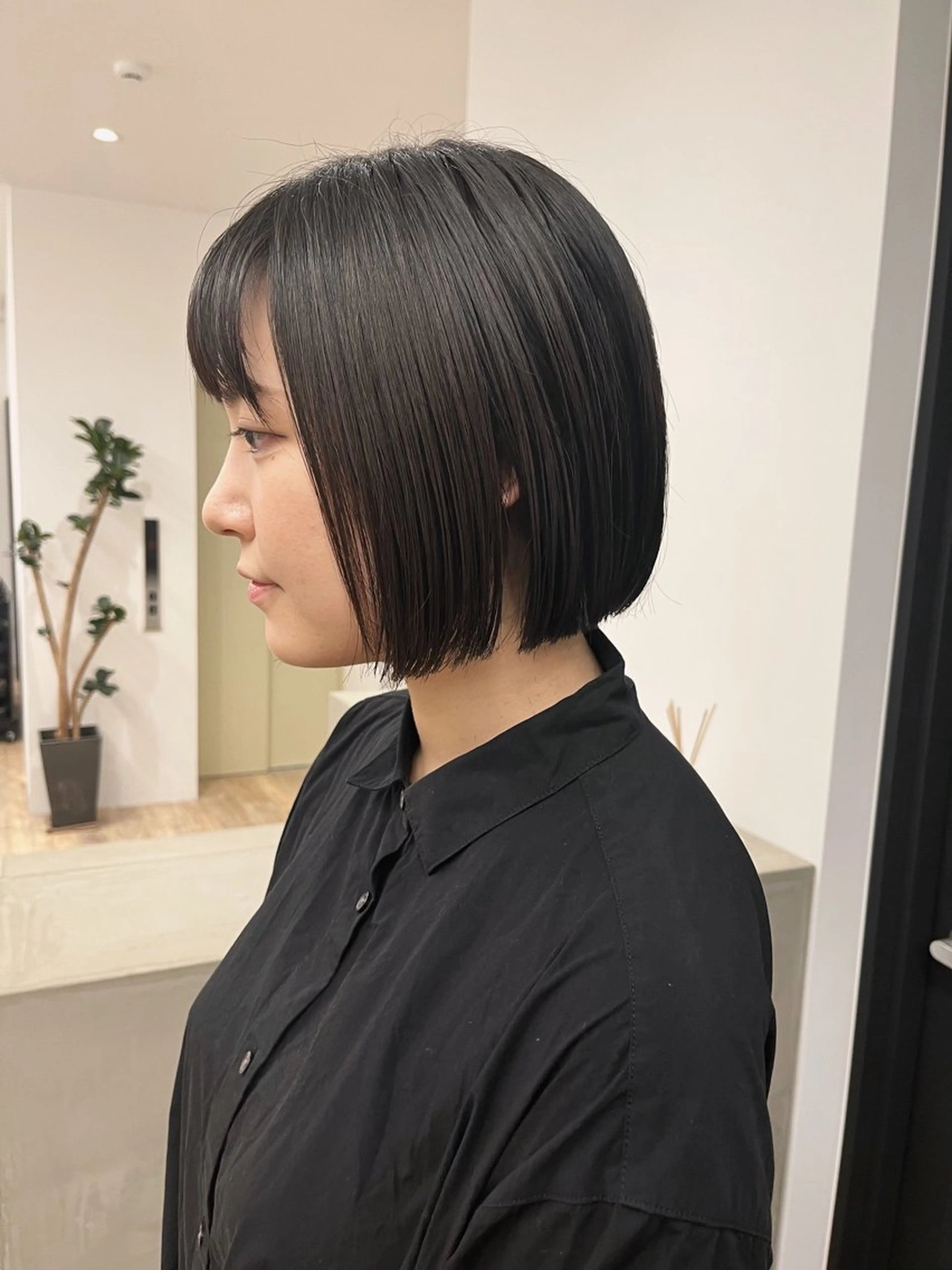ショート 切りっぱなしボブ ボブ Say.FUKUOKA所属・⭐️ショートの匠⭐️ Say.岩井のヘアスタイル