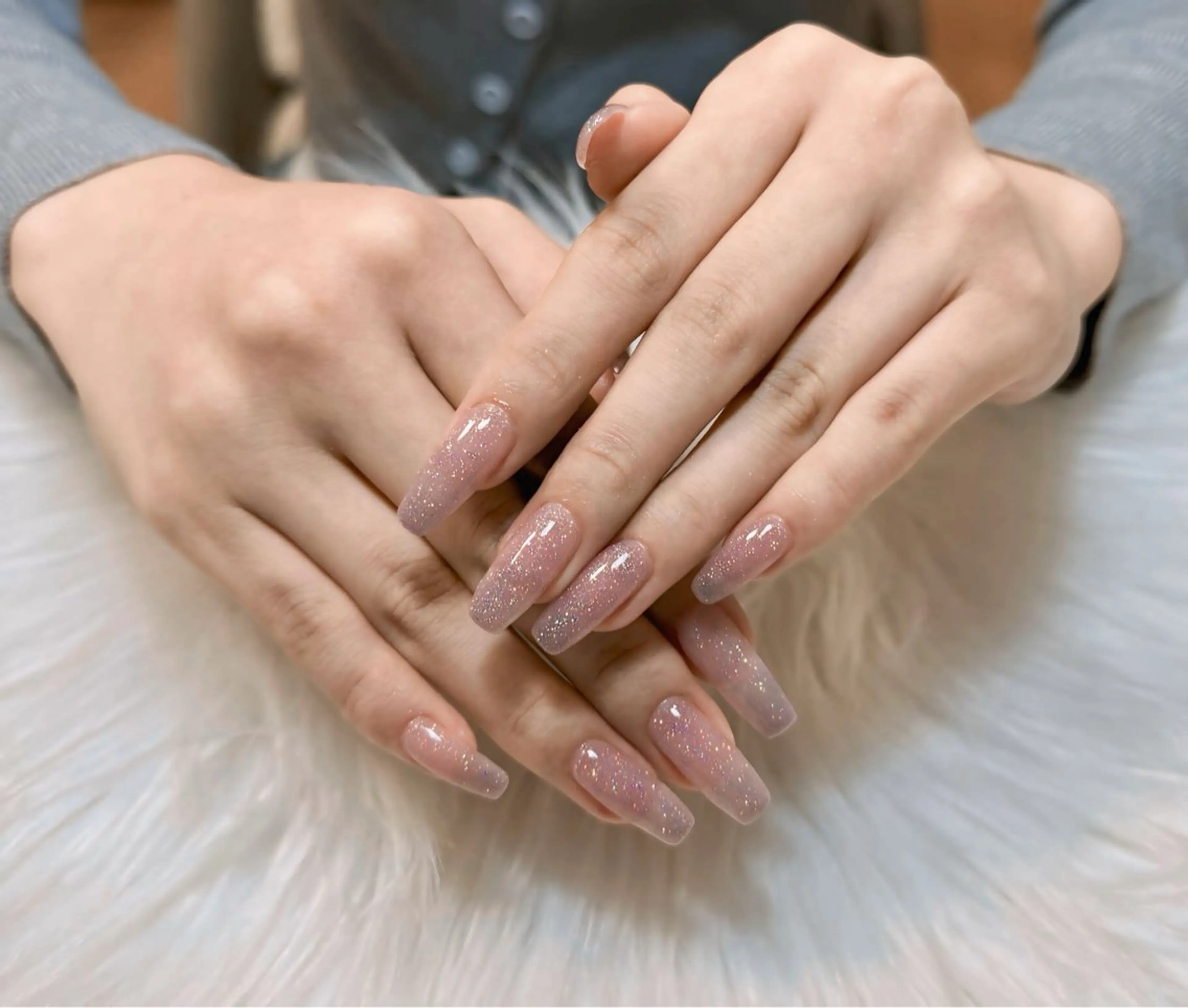 jrネイリスト🫧Hand ラメone color (off+500円)の写真