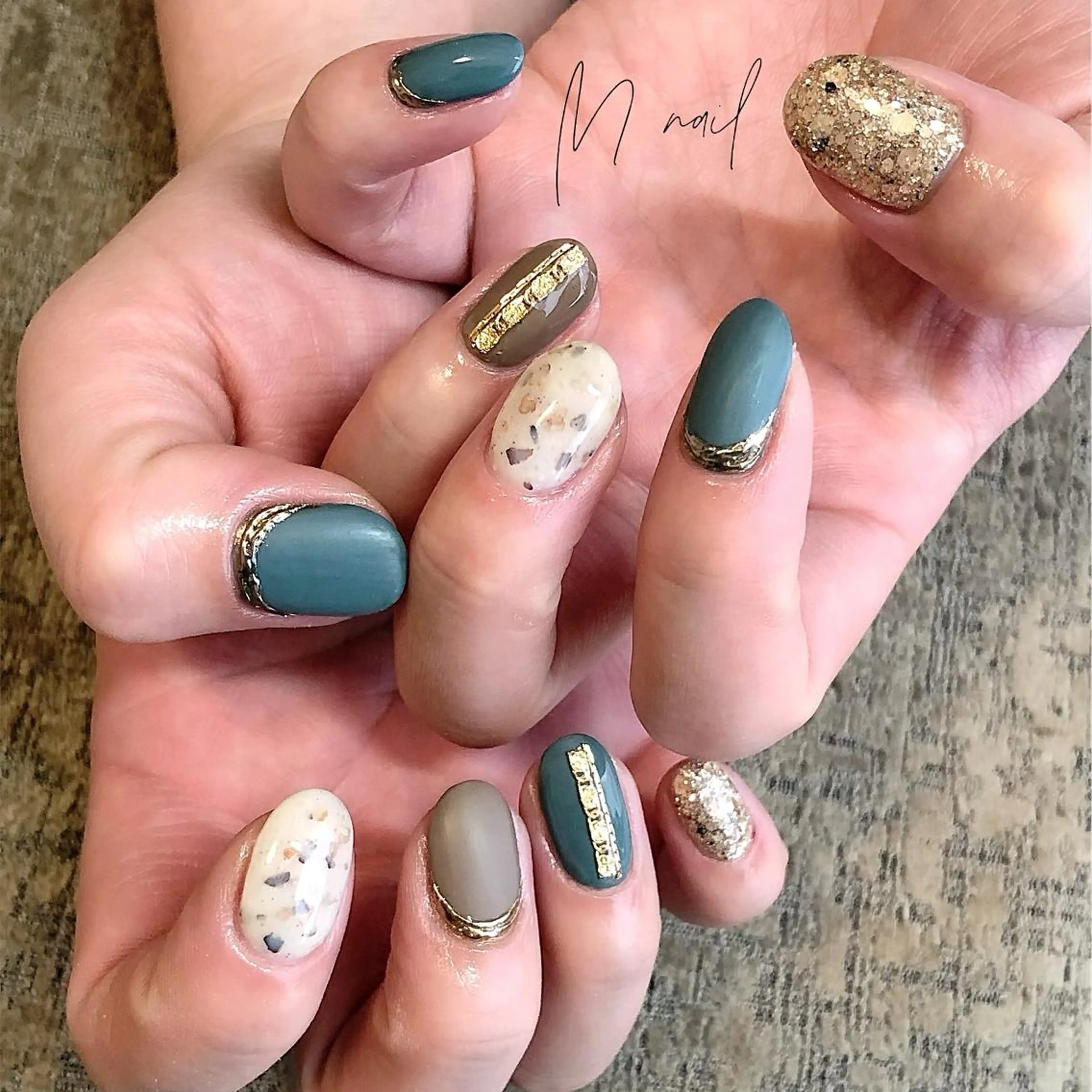 ネイル Home salon M nailのネイルデザイン