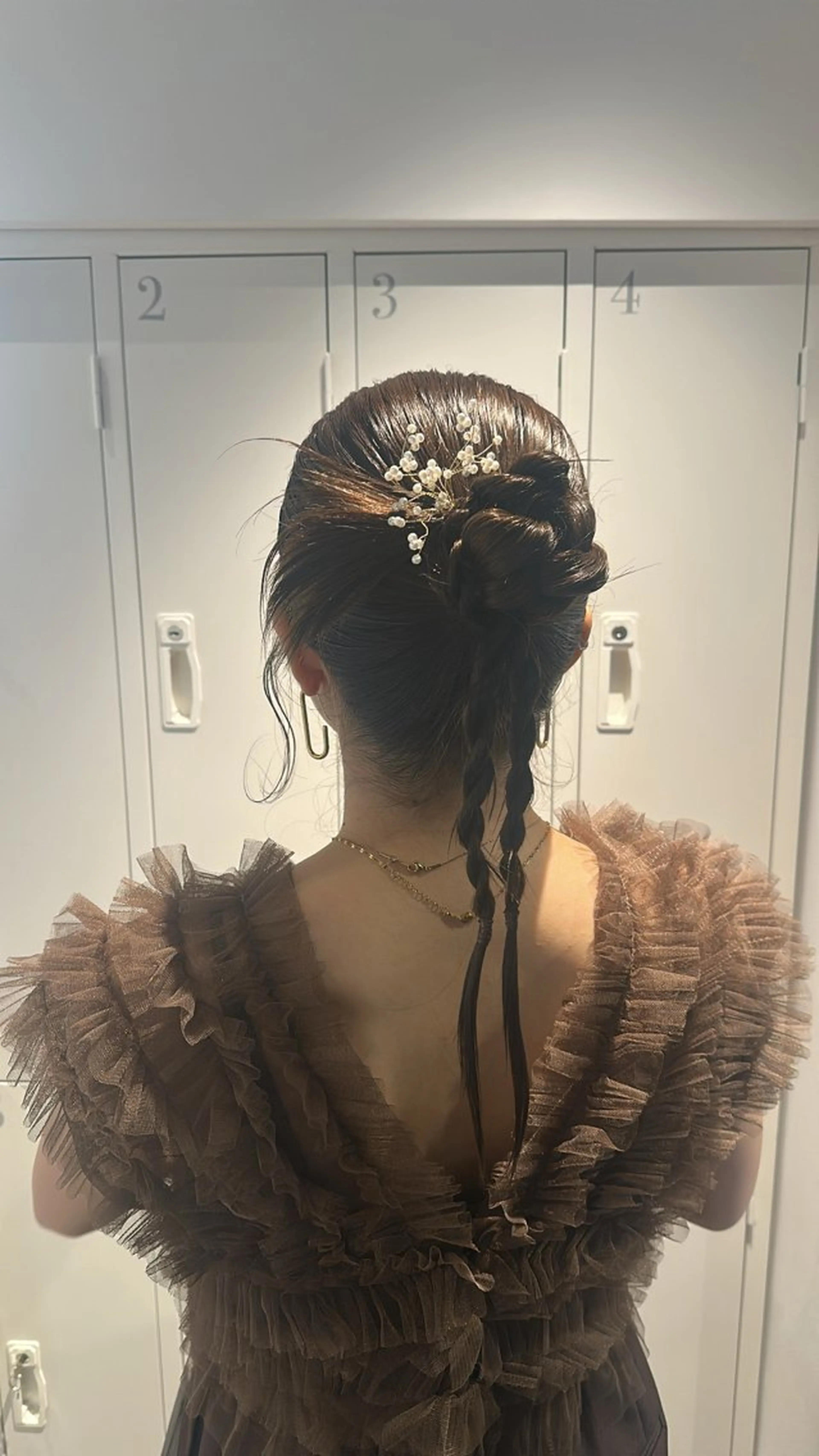 セミロング ヘアアレンジ ヘアセット 暖色/ヘアアレンジ 🎀♡irohaのヘアスタイル