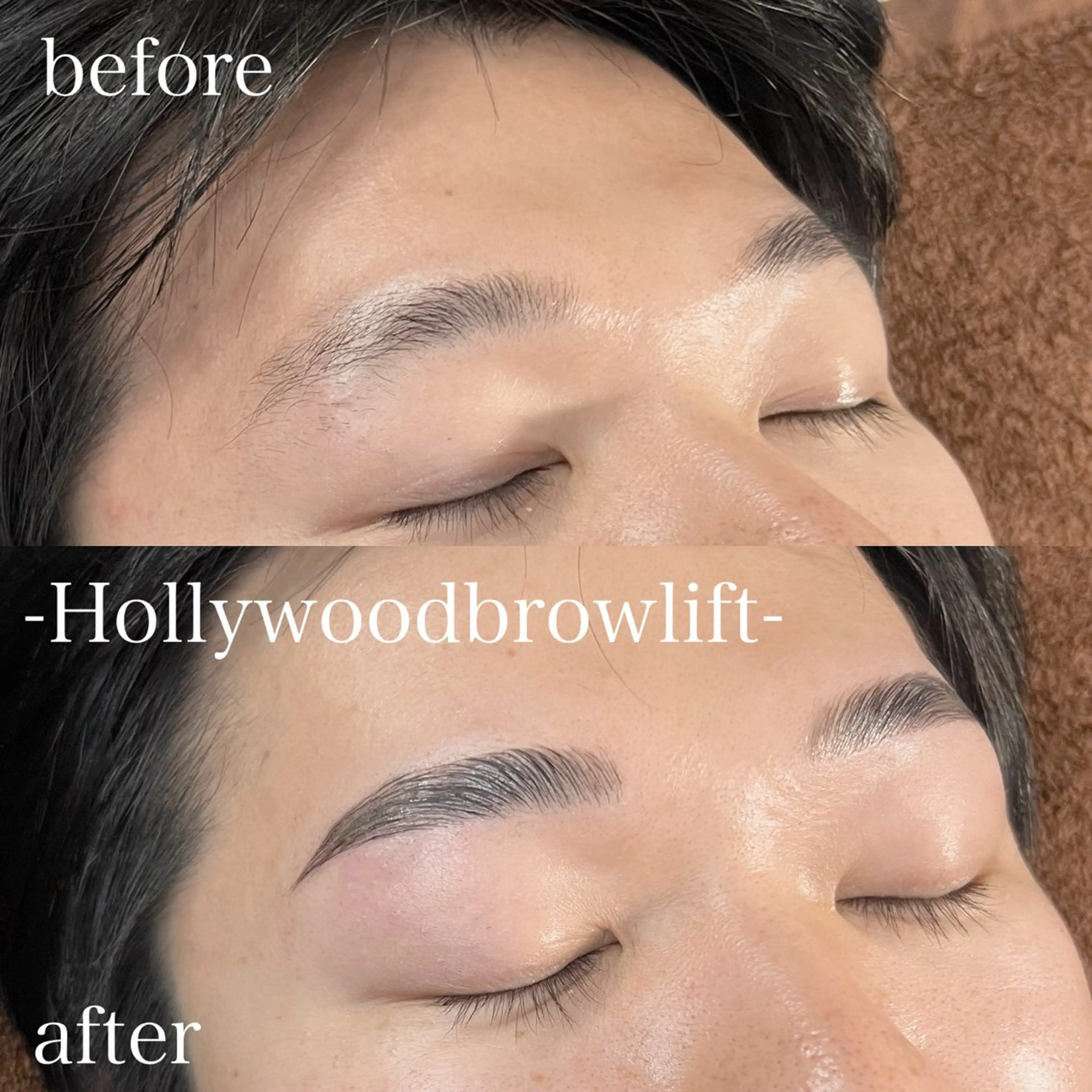 アイブロウ ハリウッドブロウリフト MONDO MIZUKIのマツエク・マツパデザイン