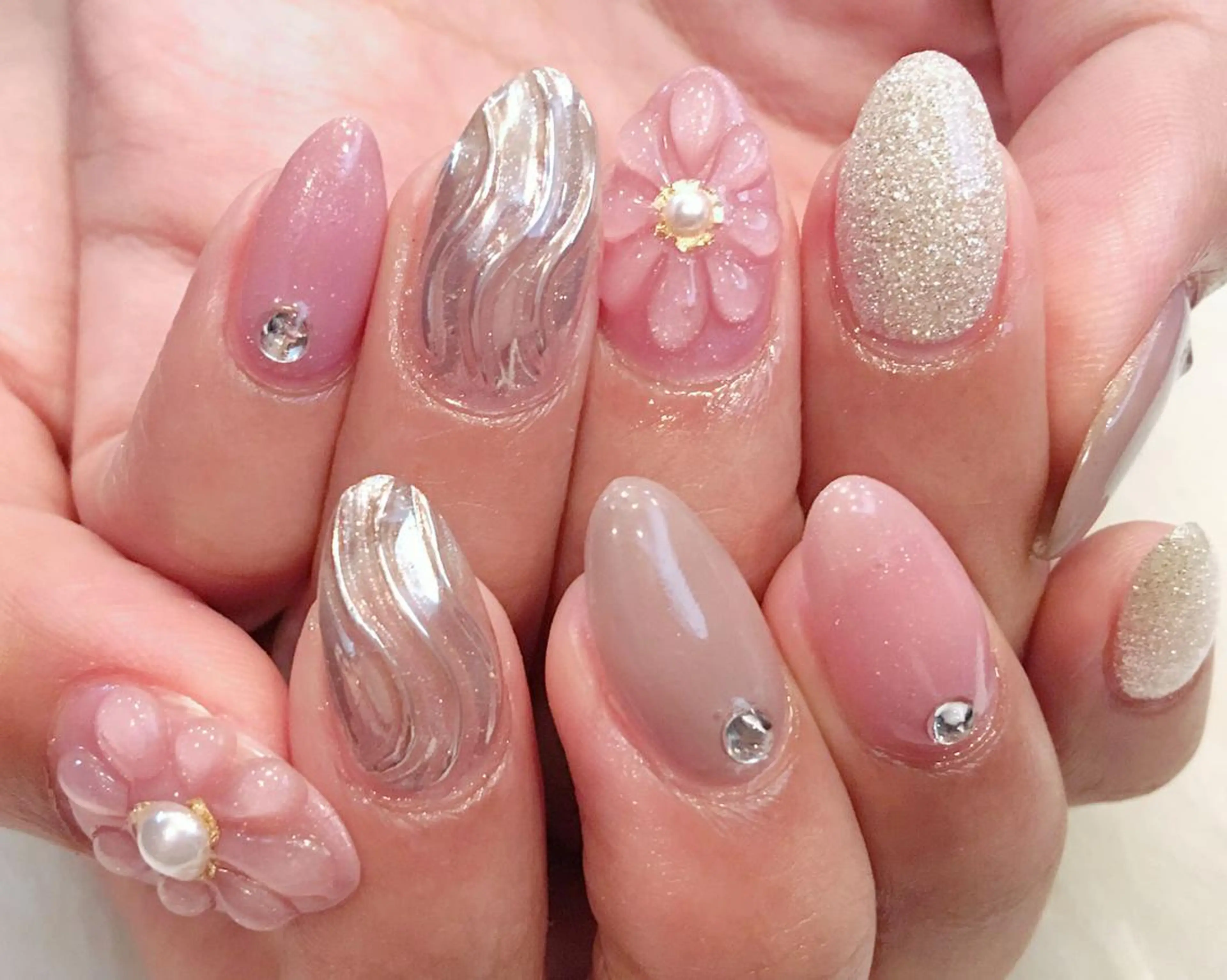 ネイル ハンドネイル Kanai Harukaのネイルデザイン