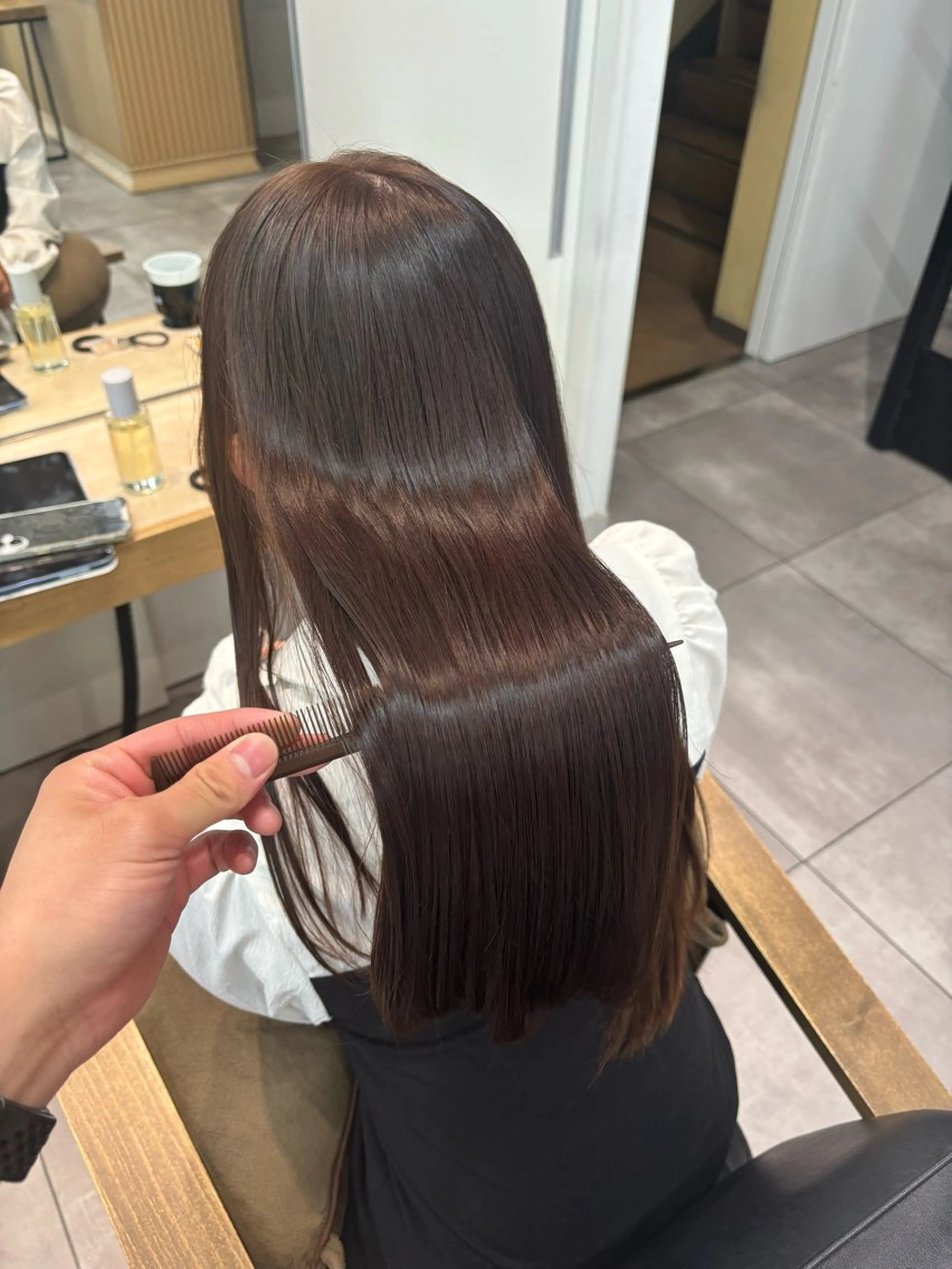 【うる艶】縮毛矯正&Aujuaトリートメントの写真