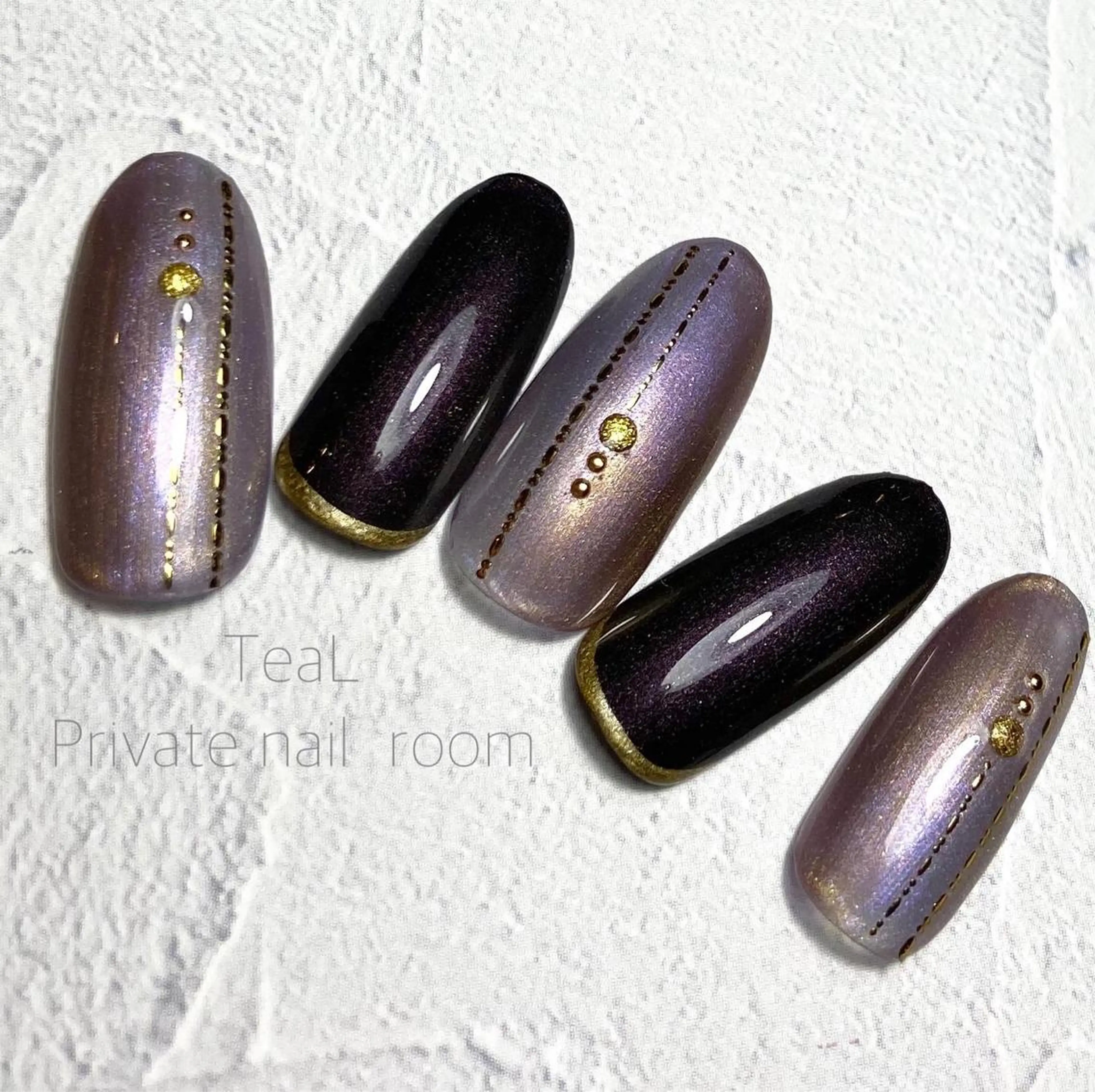 ネイル ハンドネイル TeaL nailのネイルデザイン