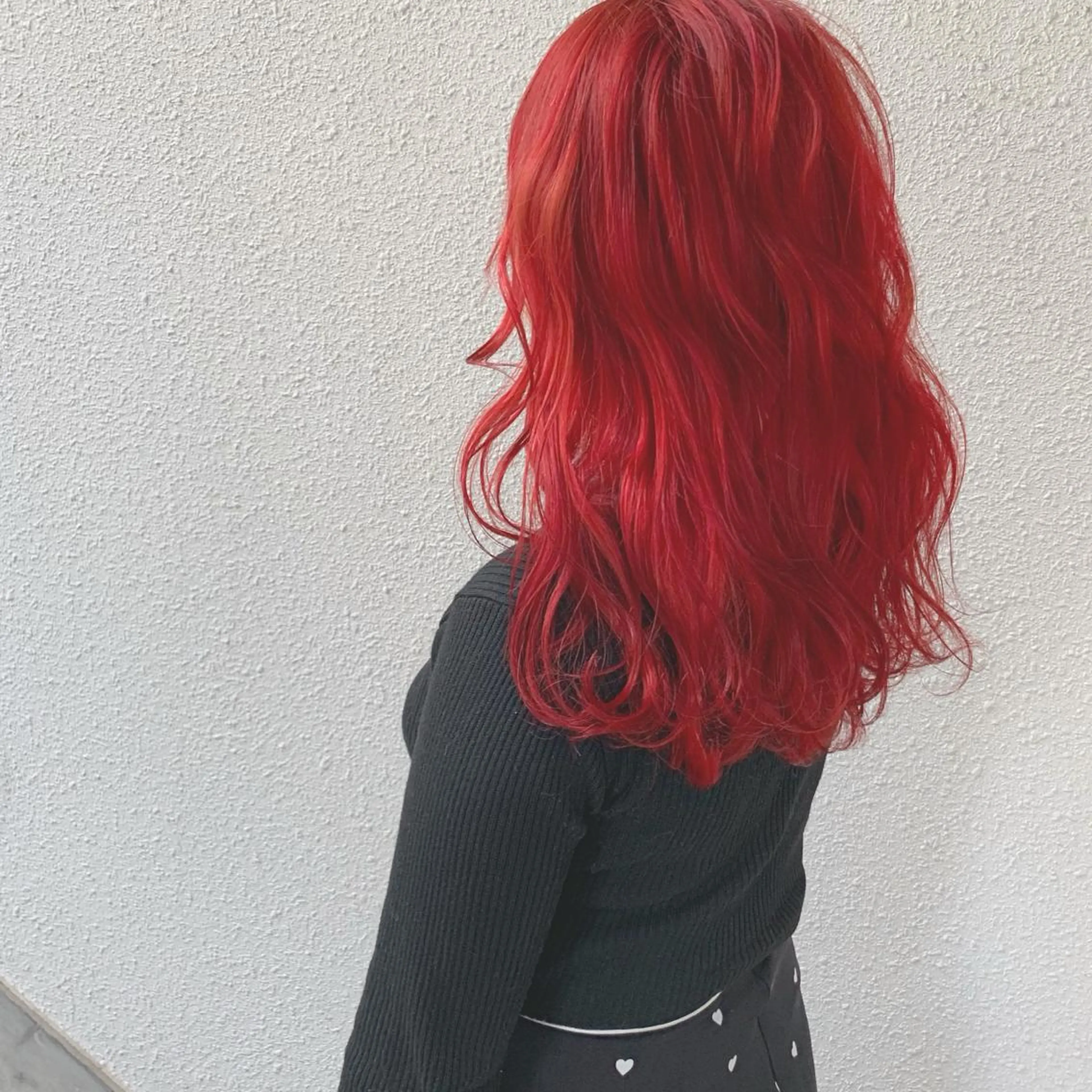 セミロング インナーカラー/天神 ブリーチ/吉田のヘアスタイル