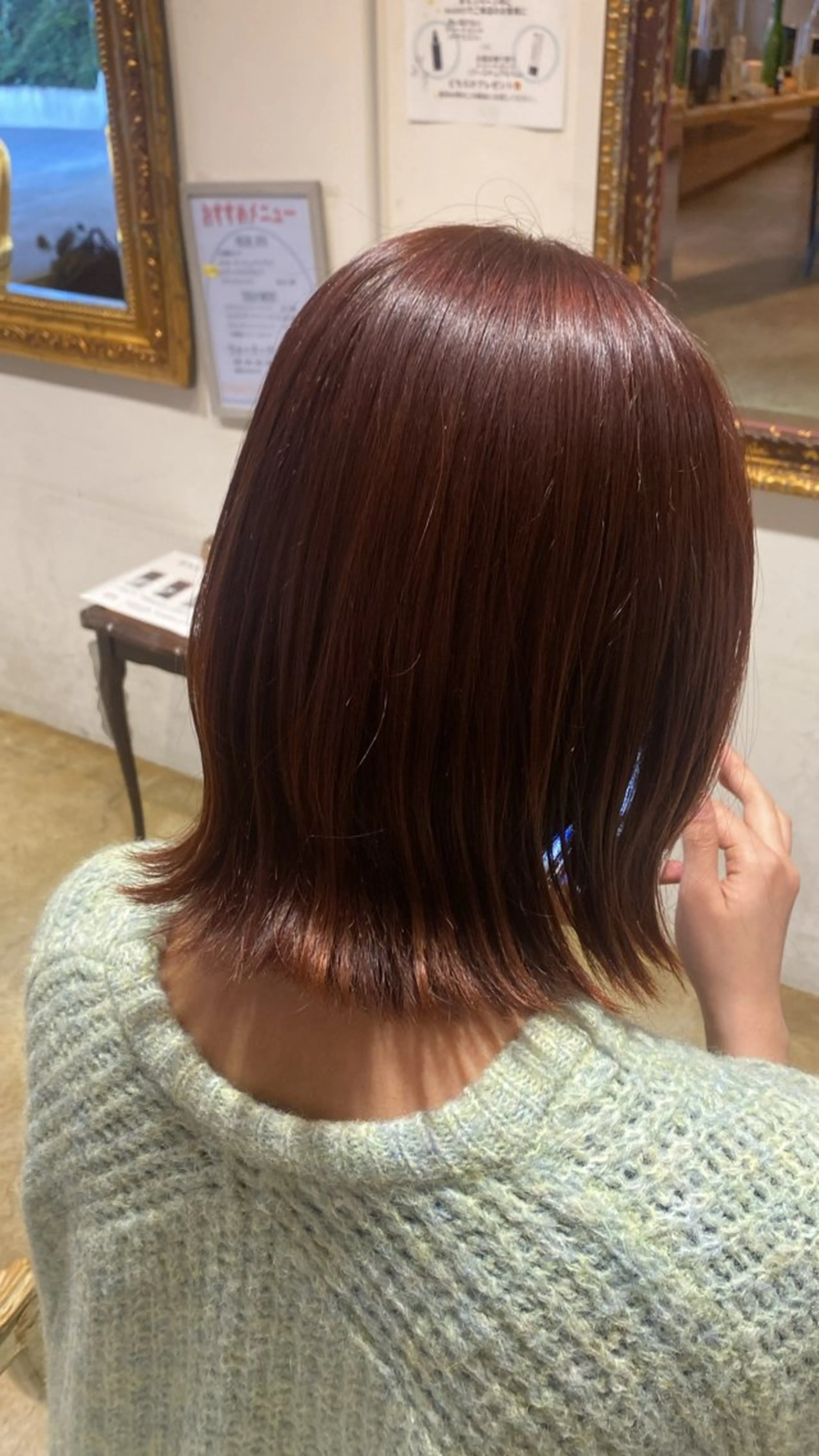 カラー milial所属・milial kanaのヘアスタイル