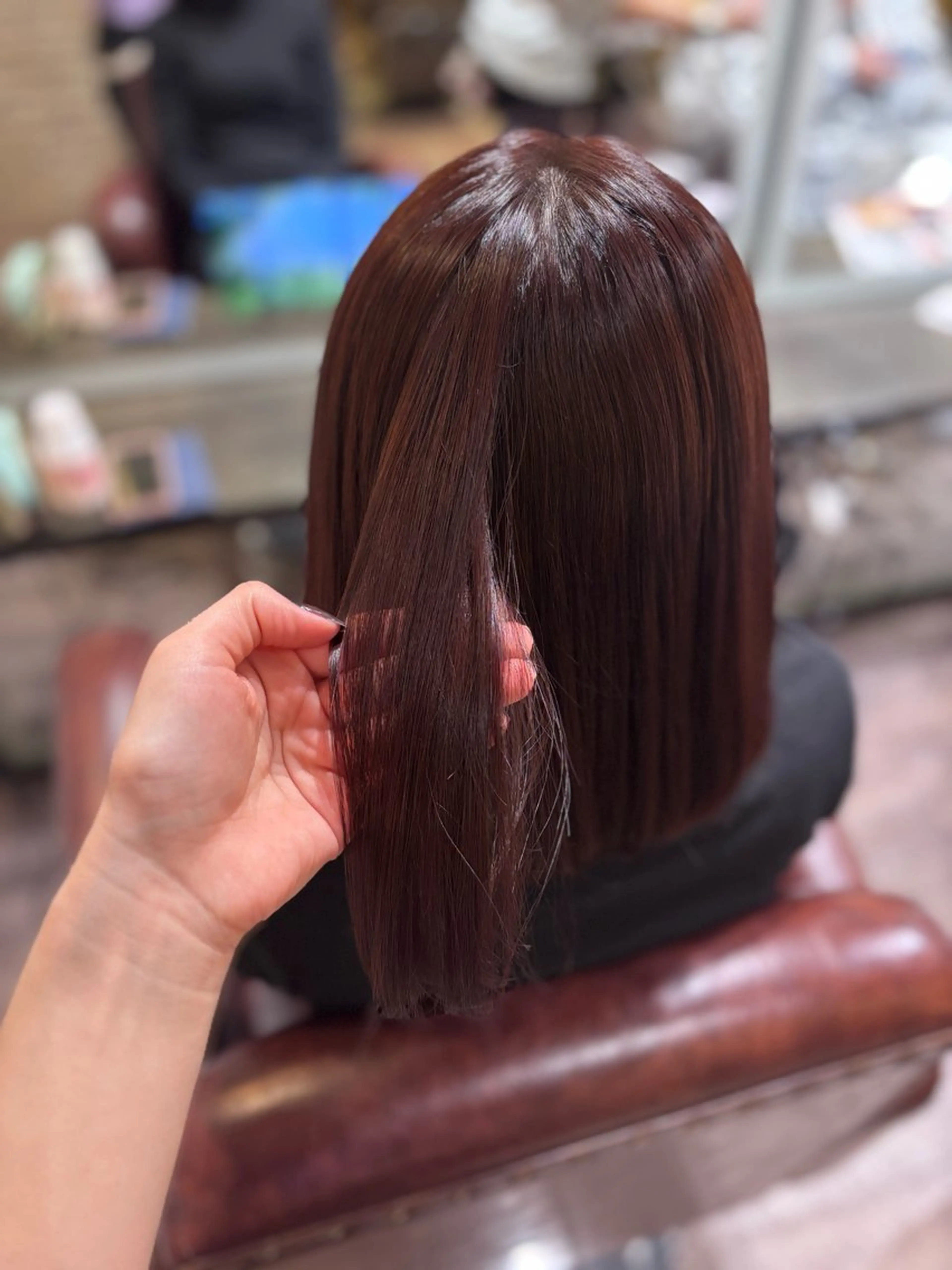 ミディアム ヘアカラー まな /elto四条烏丸店のマツエク・マツパデザイン