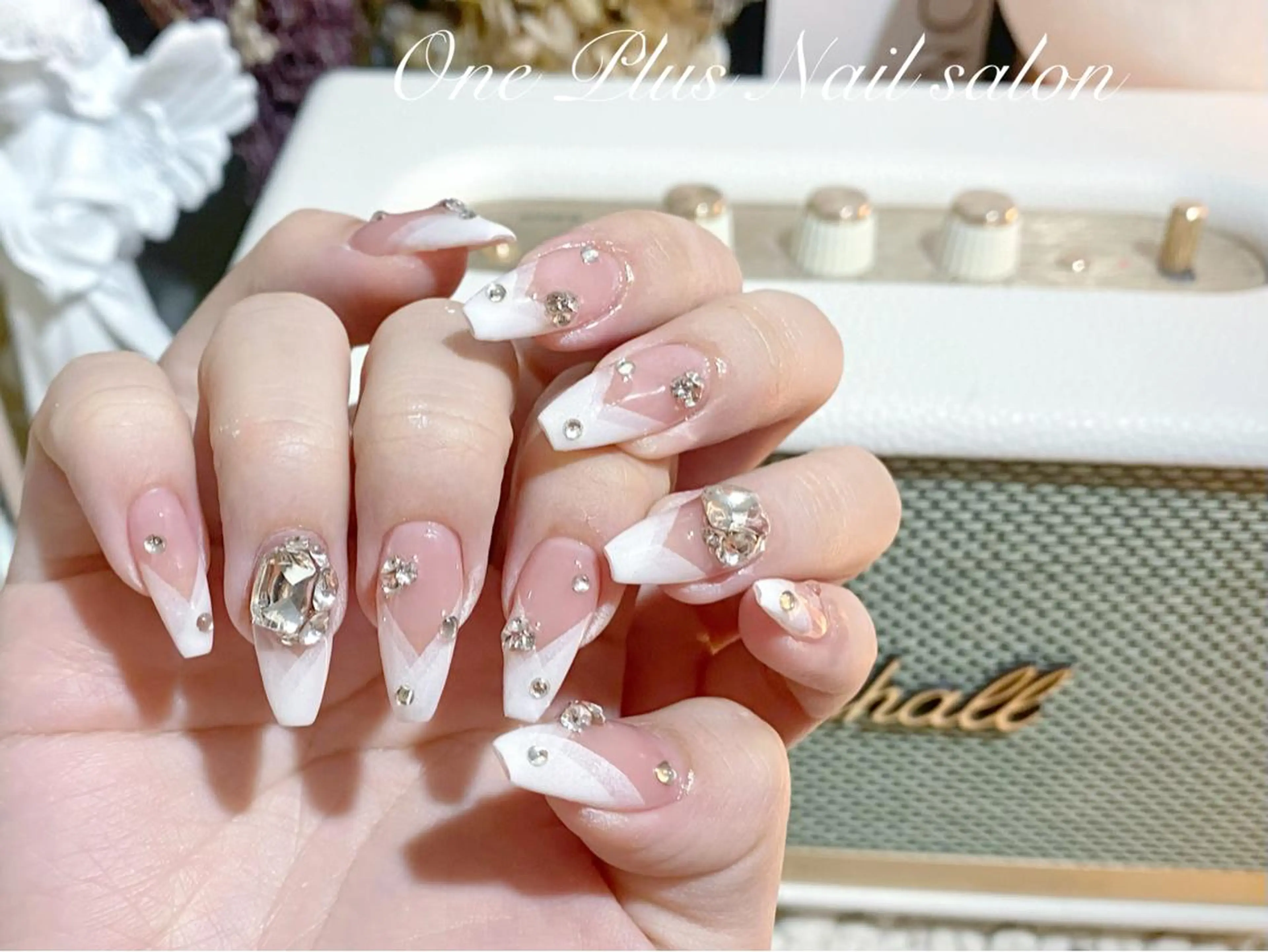 パーマ ネイル One Plus Nail Salonのネイルデザイン