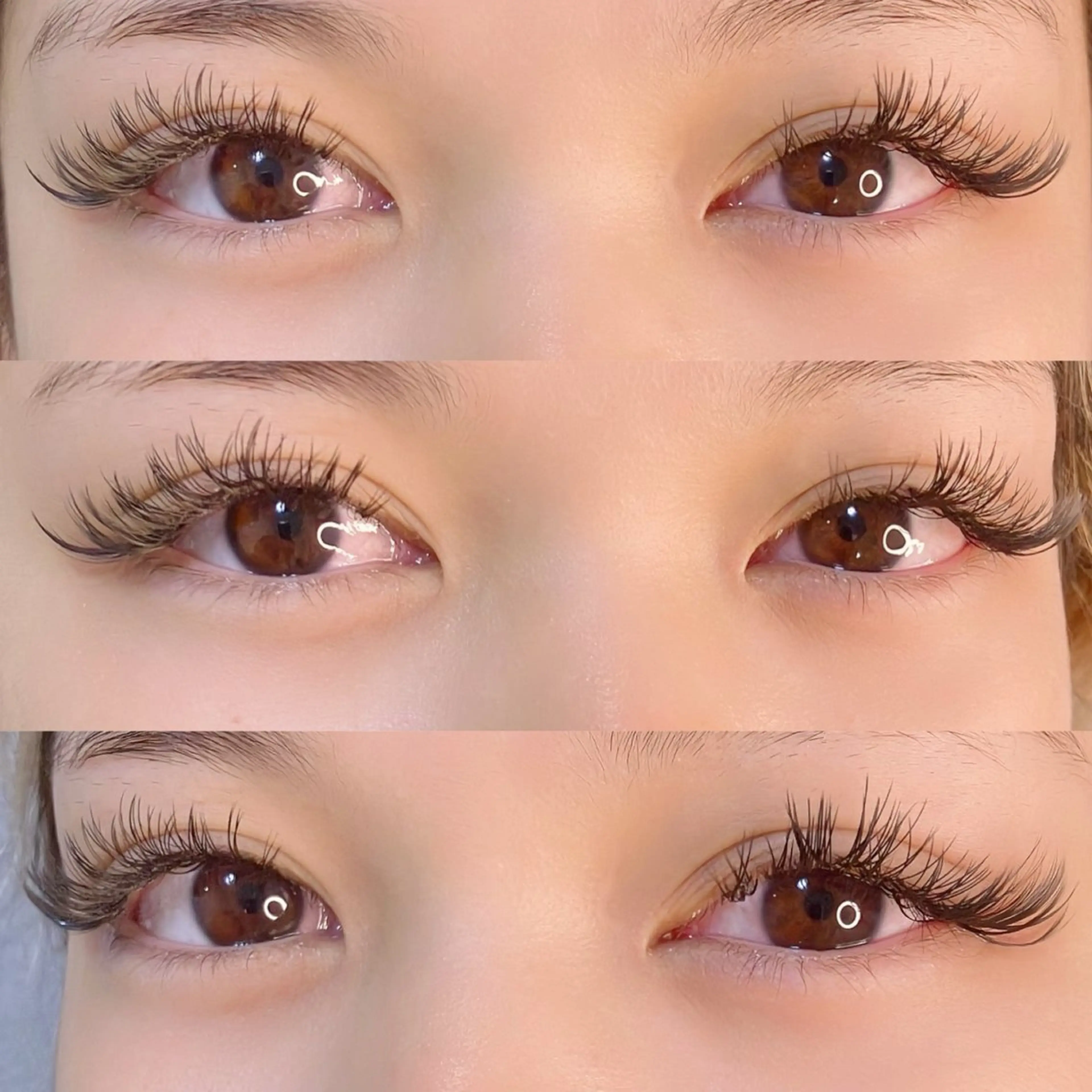 マツエク・マツパ ボリュームラッシュ linda lashesのマツエク・マツパデザイン