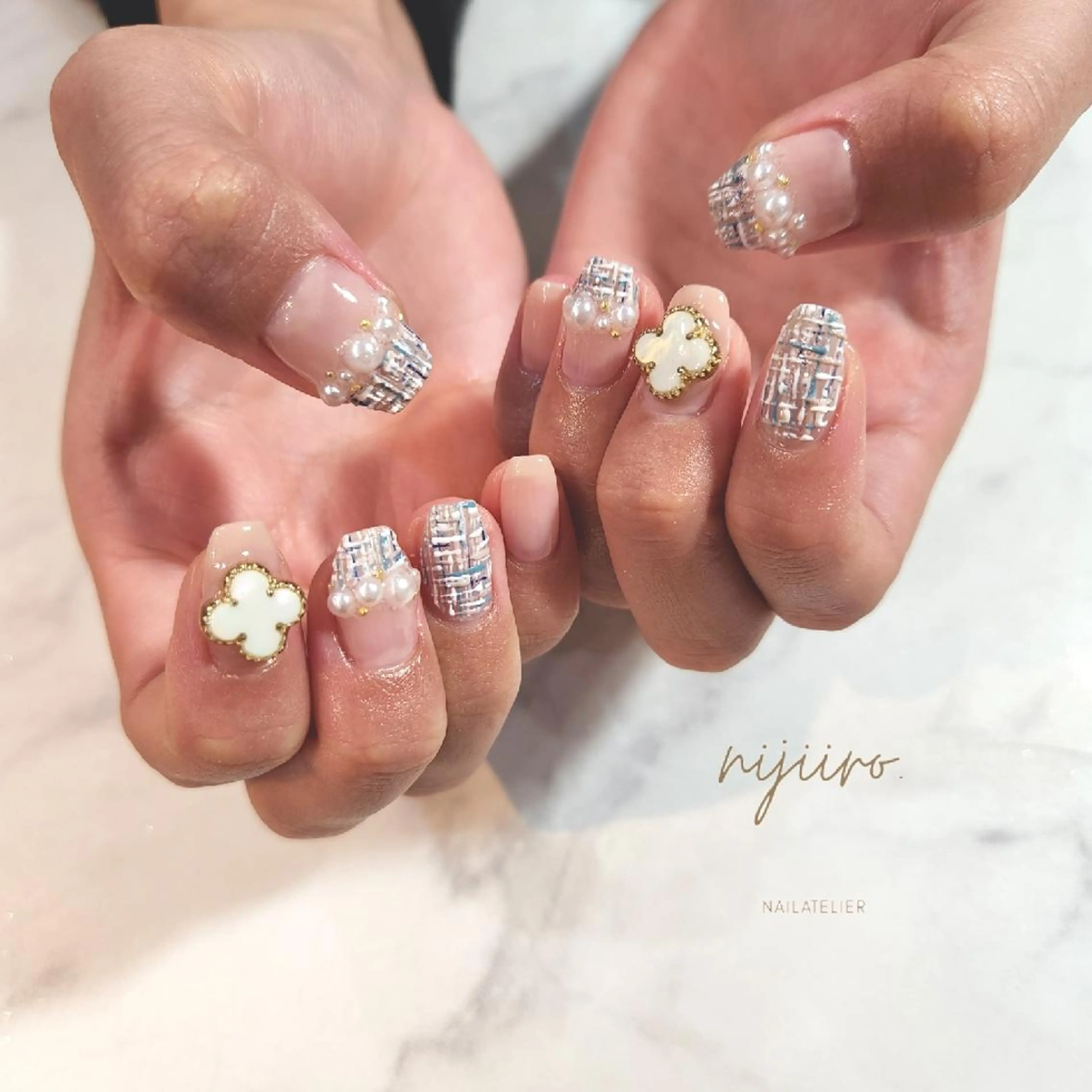ネイル ハンドネイル nailatelier nijiiro.所属・nijiiro🌈 サトウのネイルデザイン