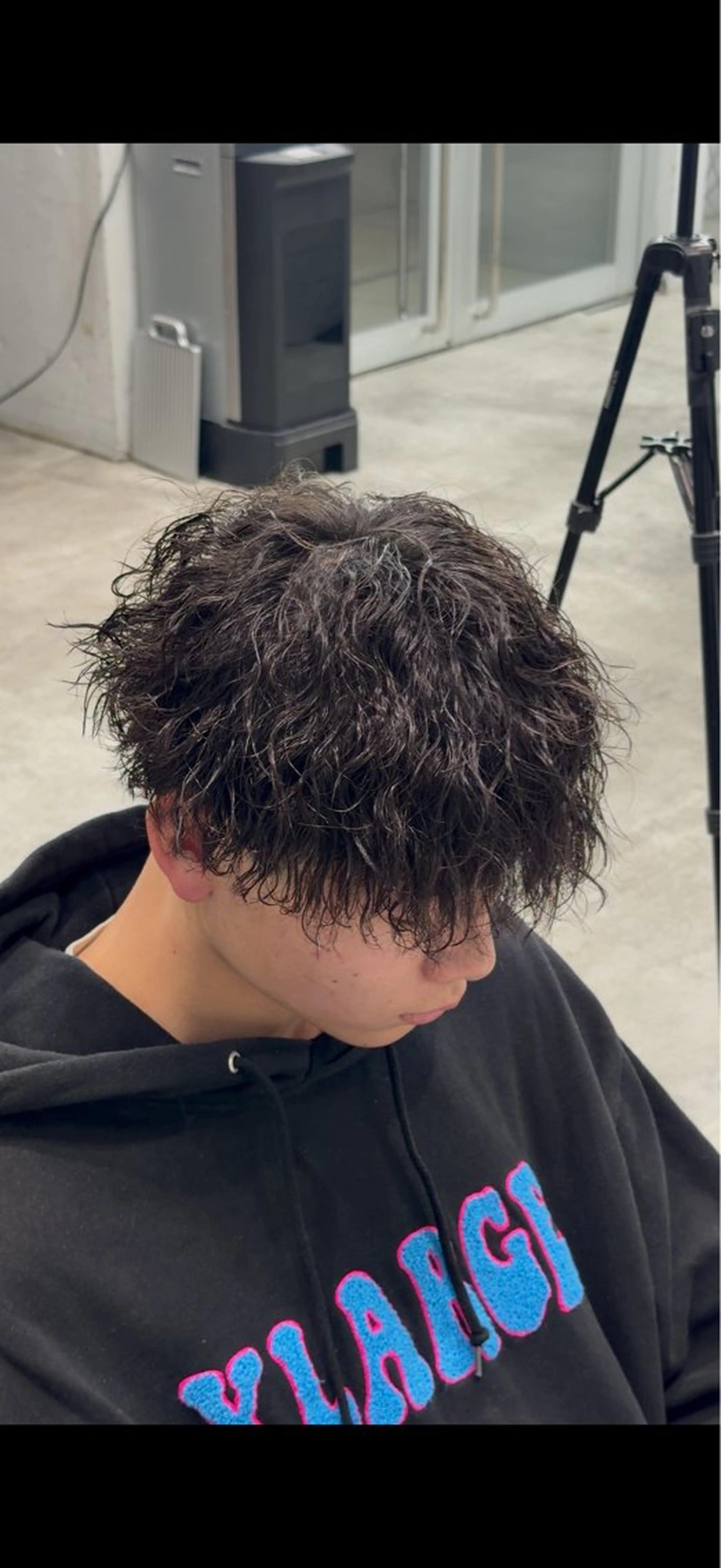 ショート パーマ メンズ 【OVARL】武田 まなみのヘアスタイル