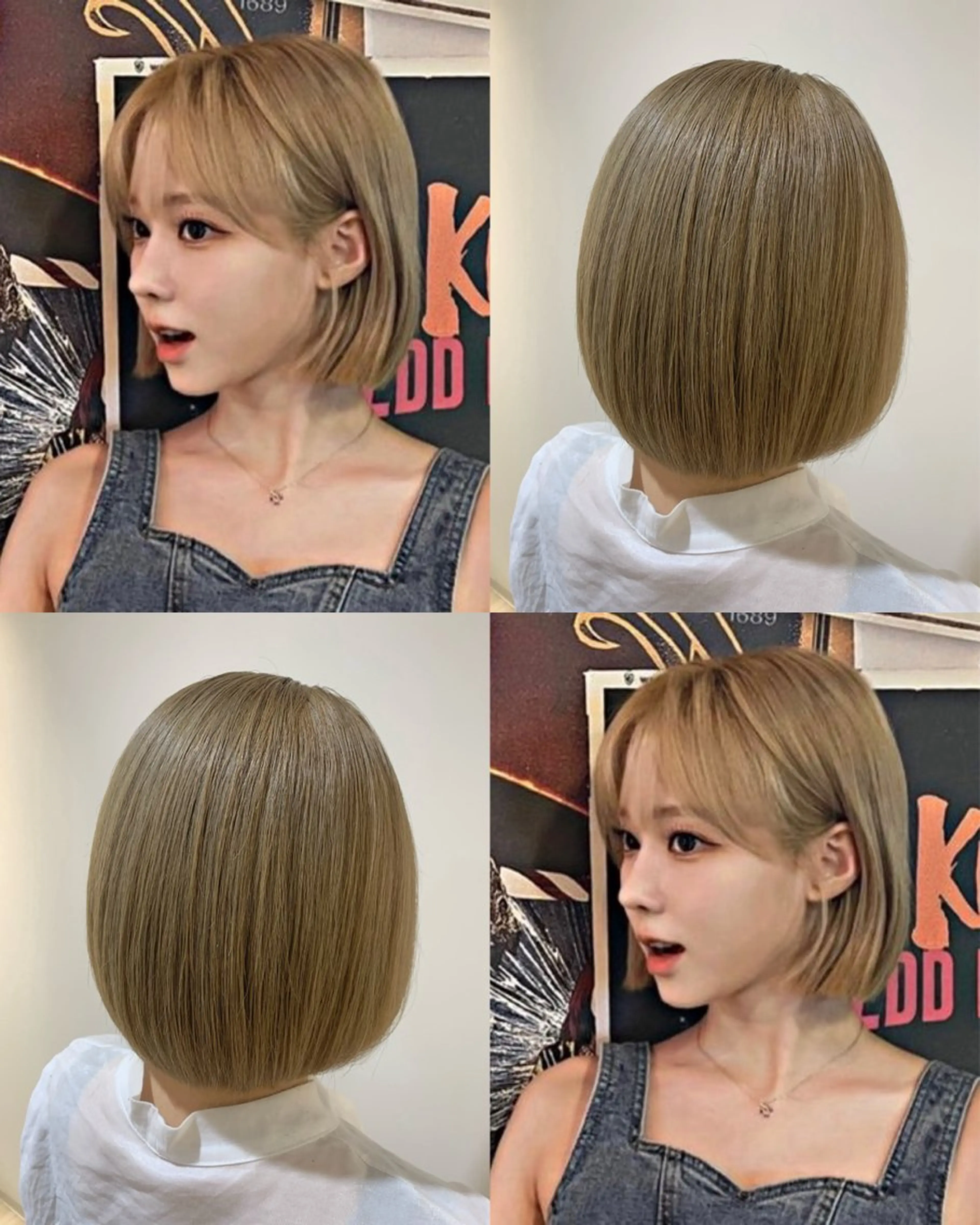 ショート カラー 🍓韓国ヘア レイヤ ーカット🍓笠原 葵のヘアスタイル