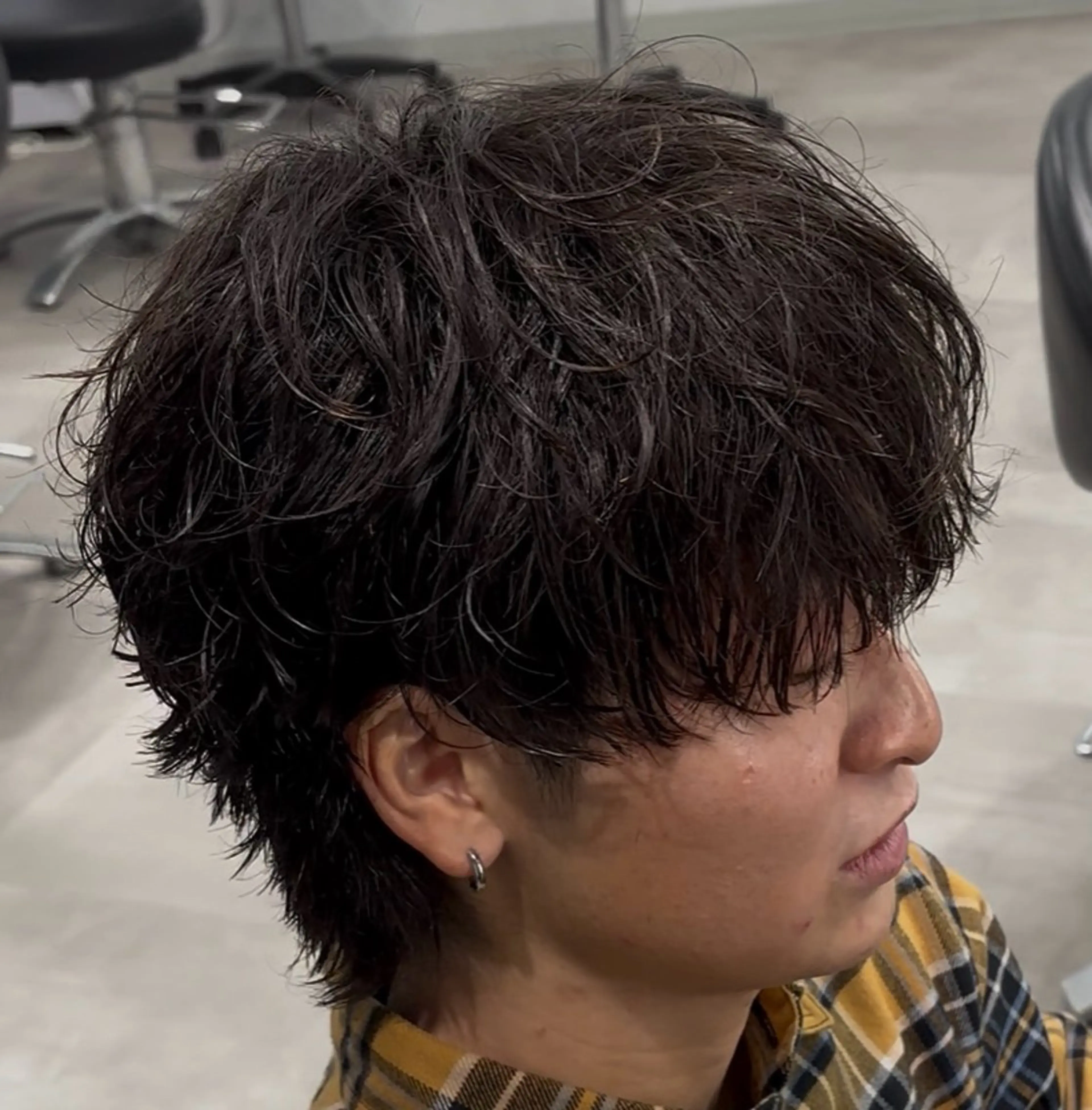 パーマ メンズ メンズパーマ 斎藤 光のヘアスタイル