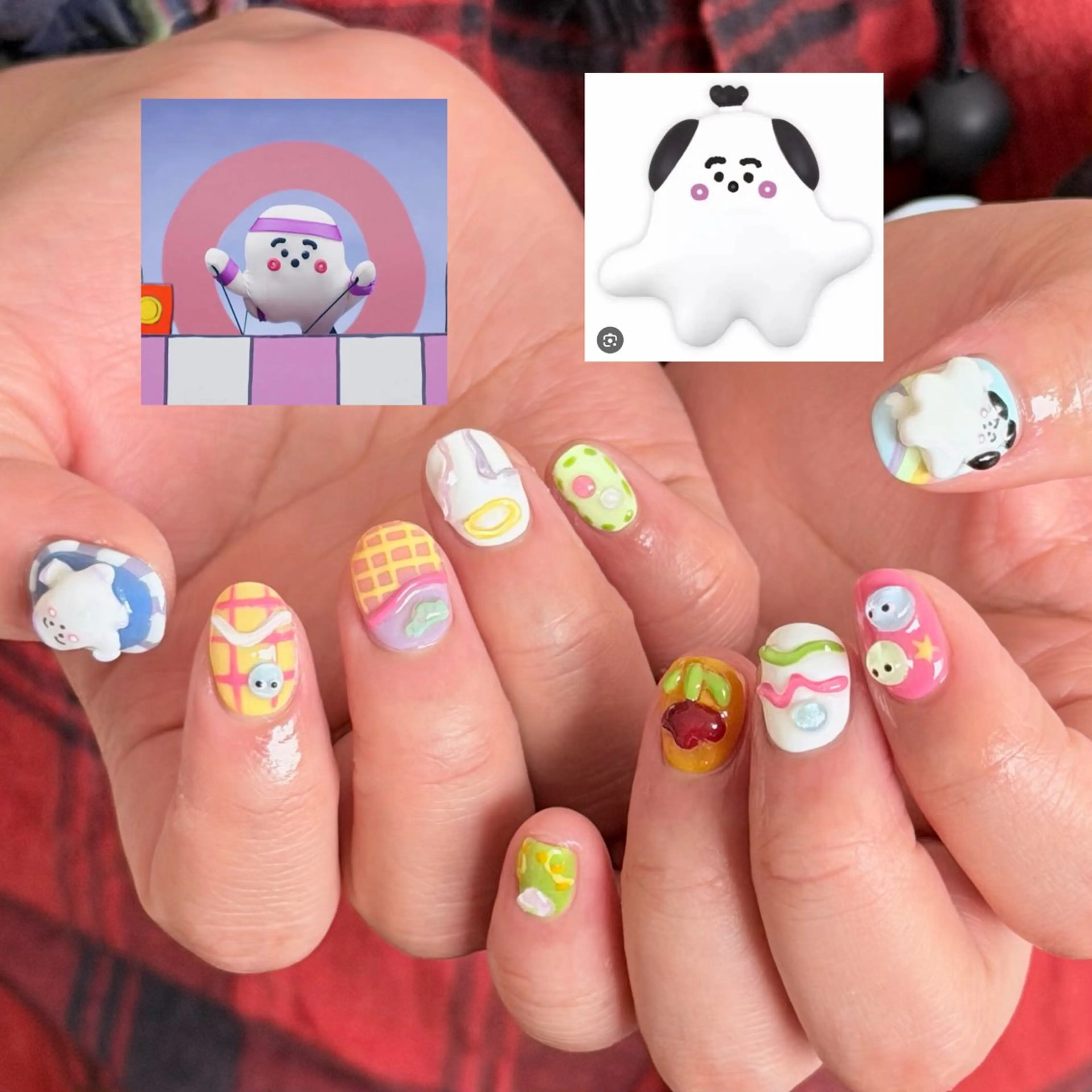 ネイル ハンドネイル 🎀 Hiyubi._.nail 🫧所属・🎀フェイ フェイ🫧💗のネイルデザイン