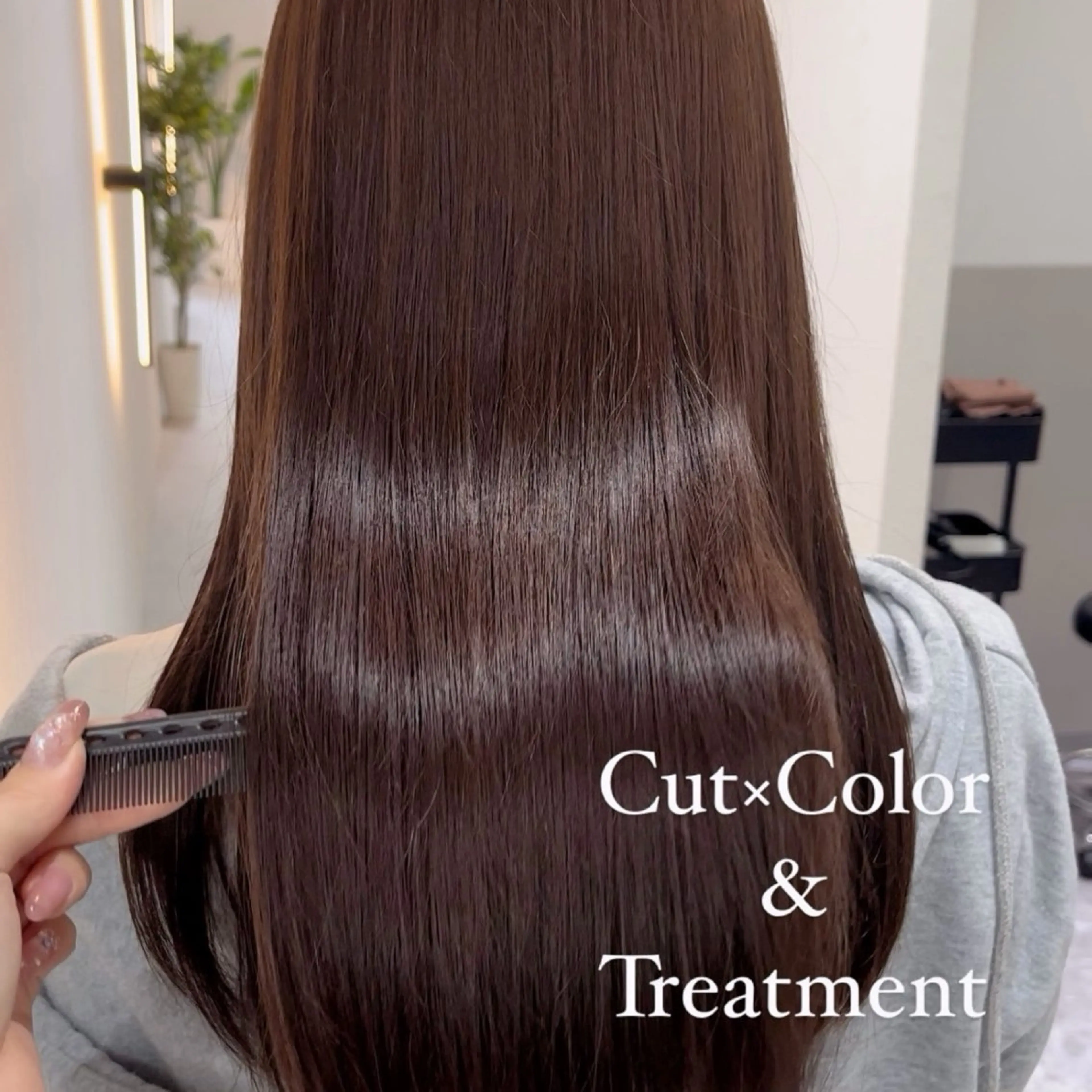 カット ヘアカラー トリートメント 🤍AINA🤍 Zina高田馬場のヘアスタイル