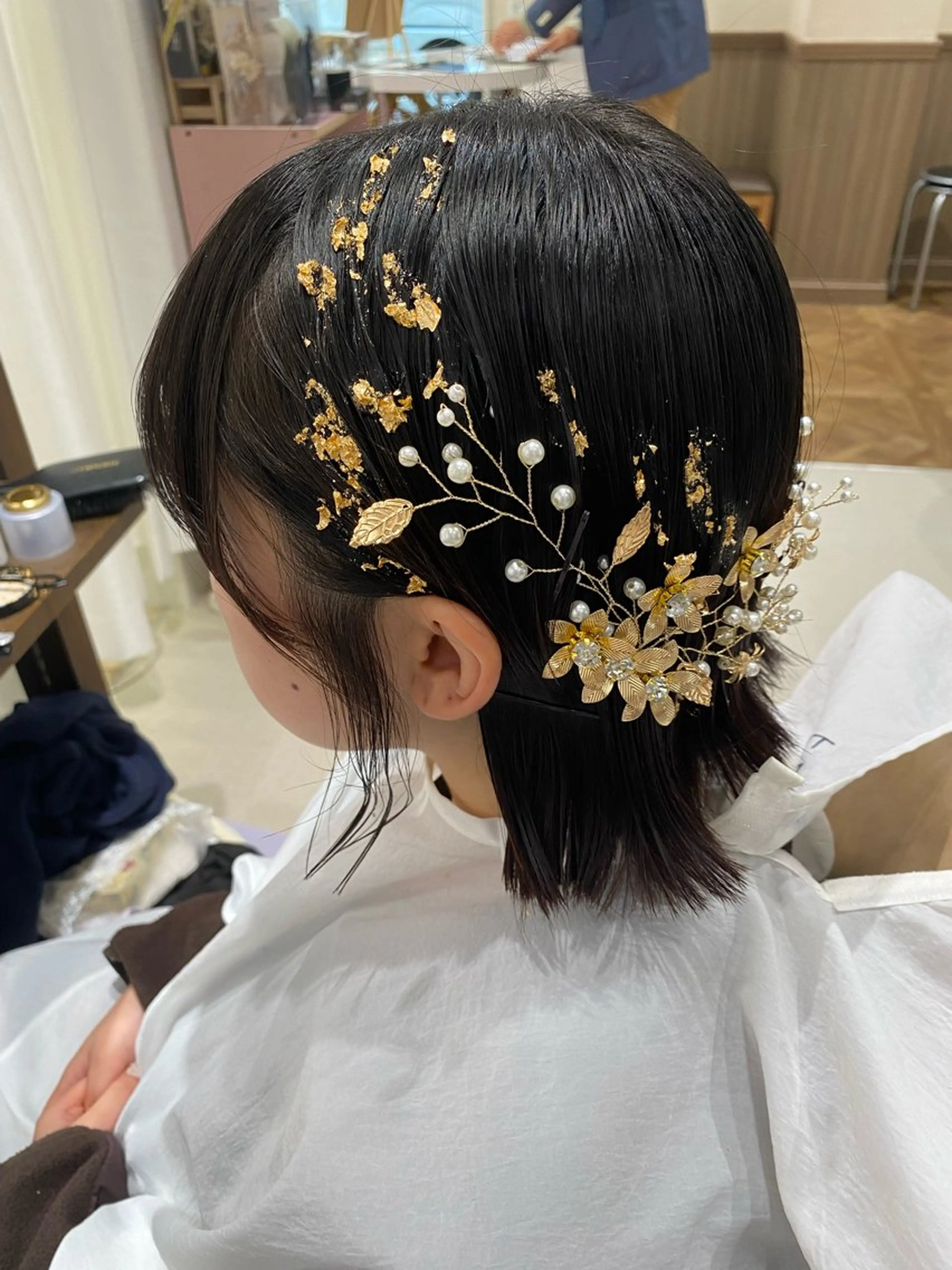 ショート ヘアアレンジ 成人式 卒業式のヘアスタイル ヘアセット Avalon所属・Hiroshi ヒロシのヘアスタイル