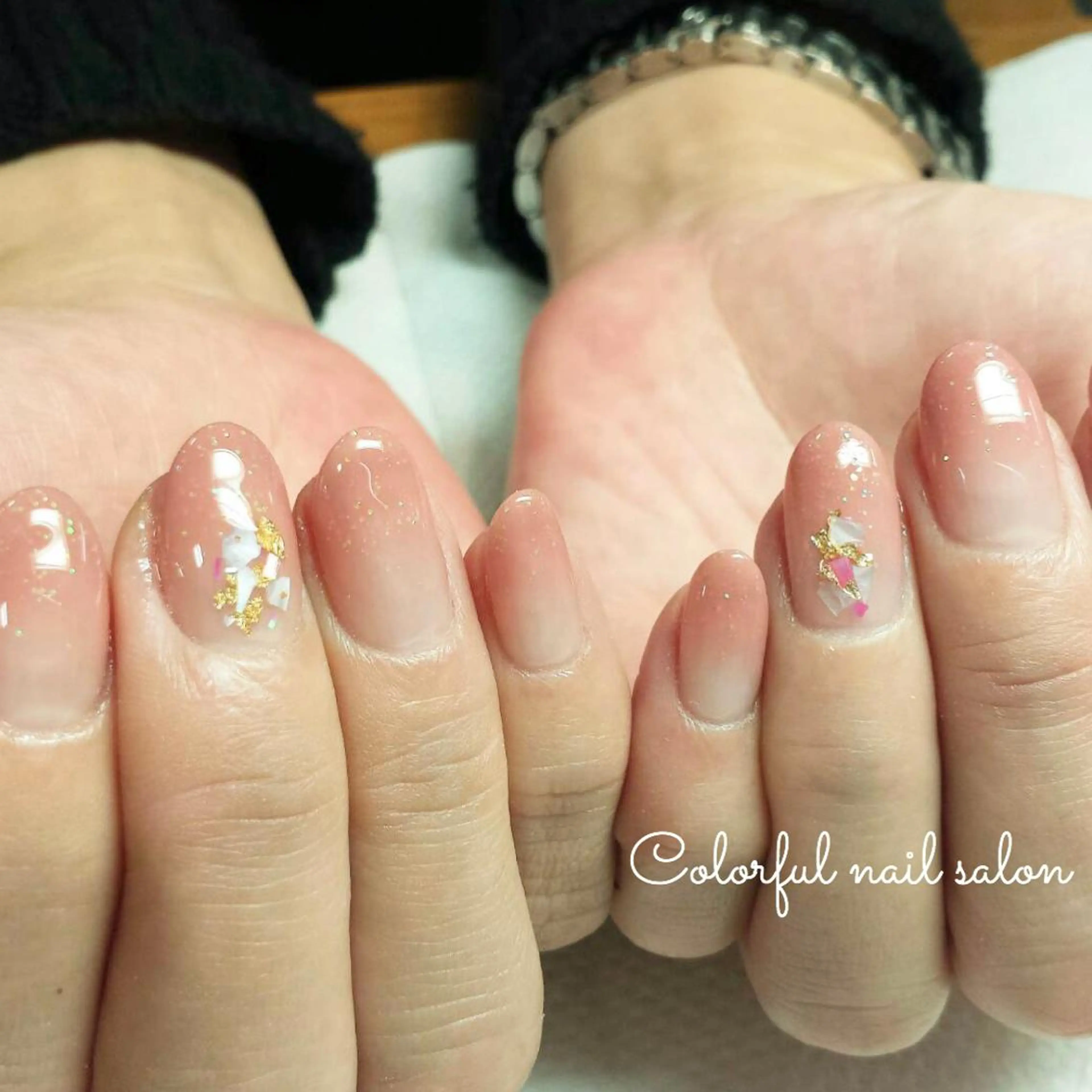 ネイル アートネイル ラメ(グリッター) le’a所属・Le'a nail&eyesのマツエク・マツパデザイン