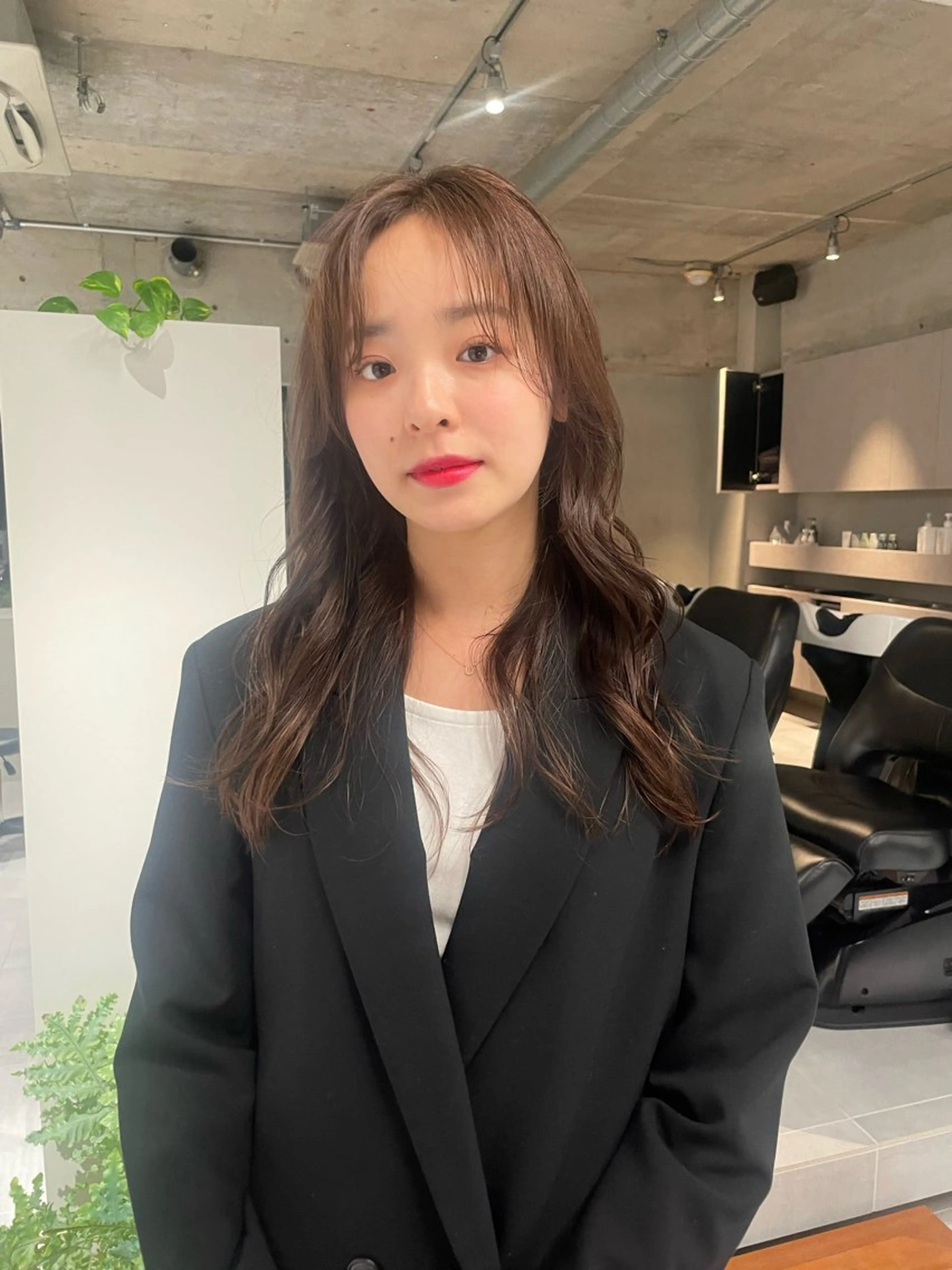 セミロング risa 。のヘアスタイル