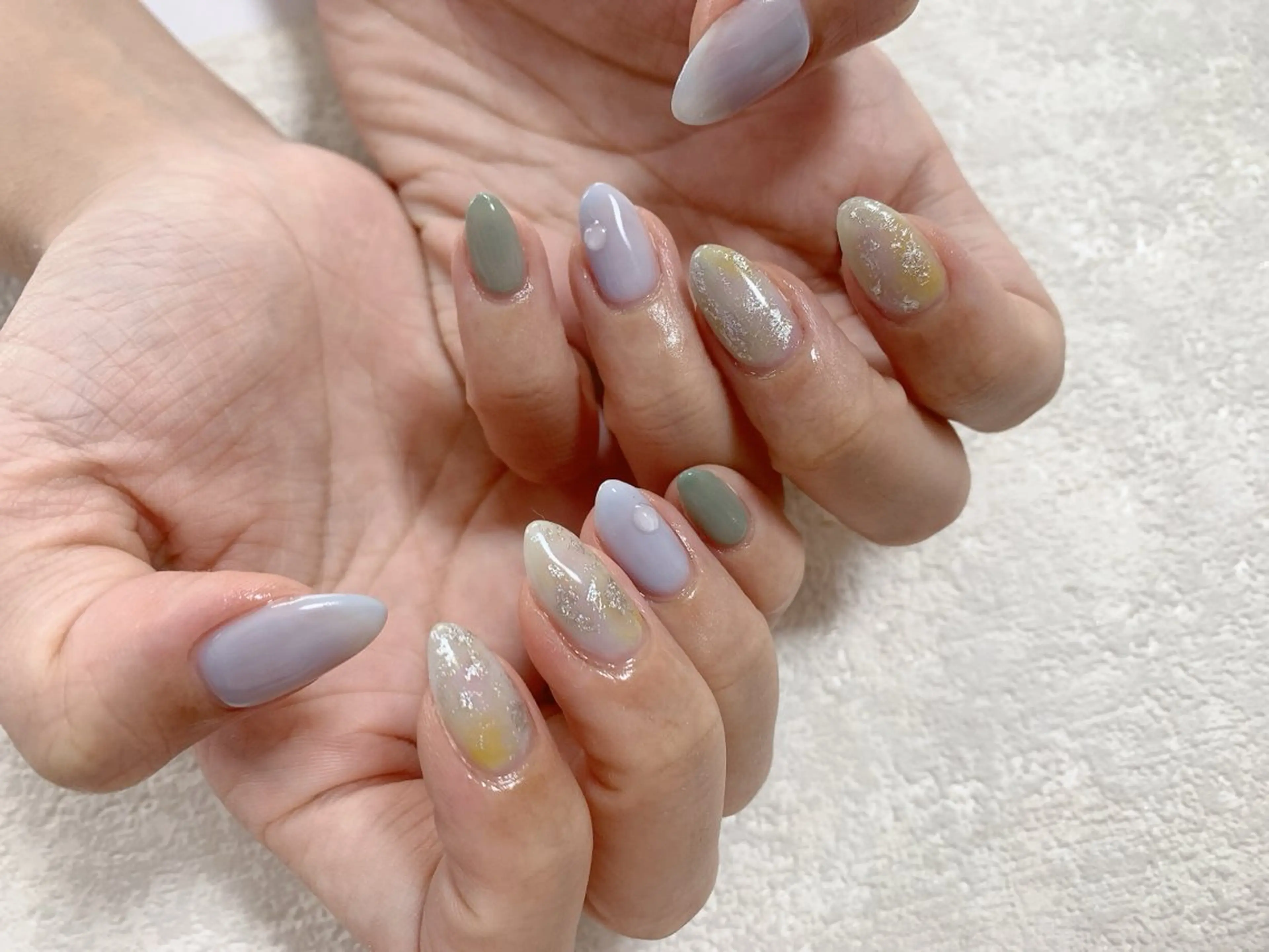 ネイル ジェルネイル メンズネイル ニュアンスネイル ワンカラーネイル パラジェル kiki nail たまプラーザのネイルデザイン