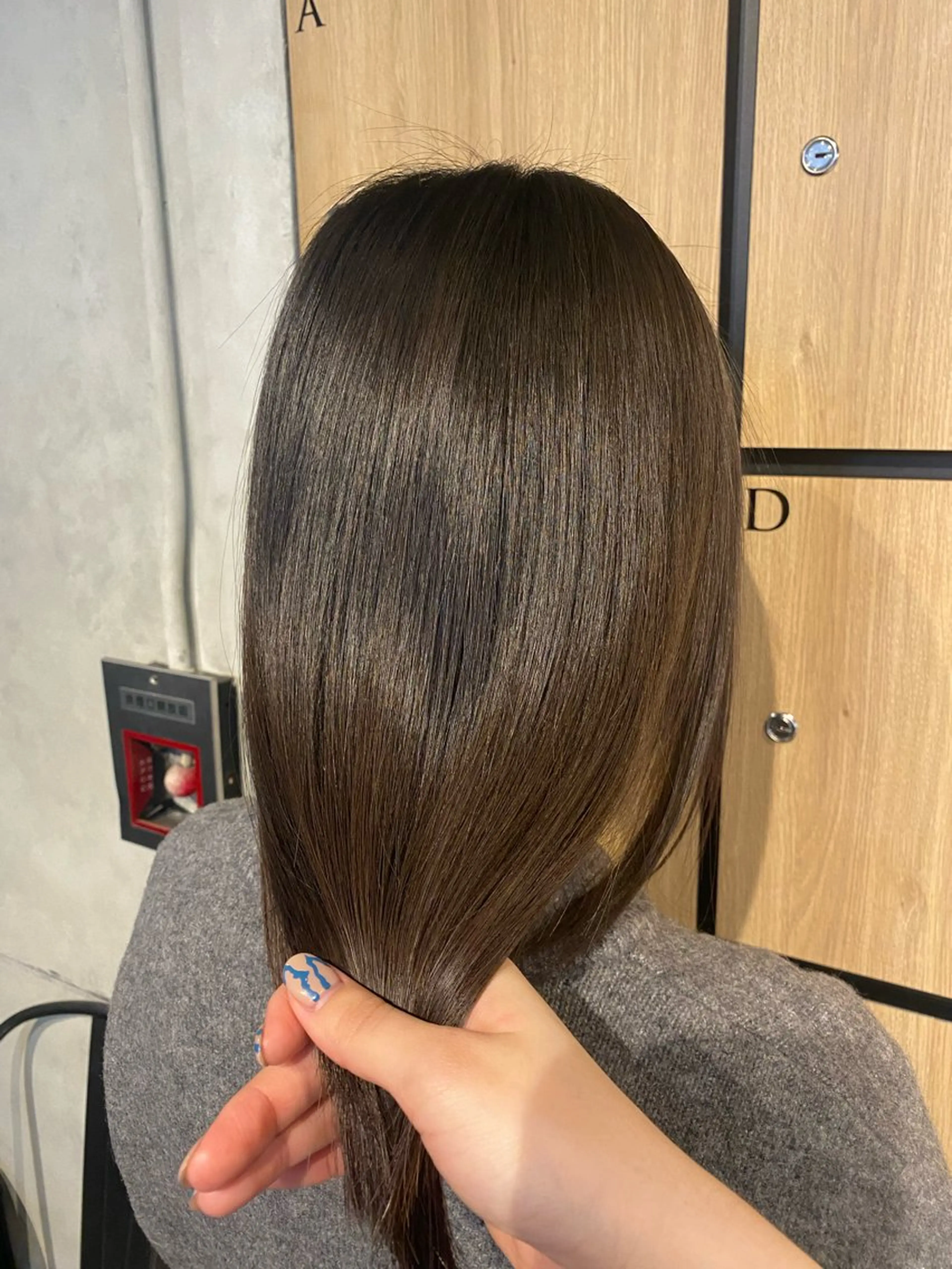 セミロング トリートメント カット ヘアカラー トリートメント Jewel  Box東梅田所属・髪質改善サロン 梅田/ヨナミネのヘアスタイル