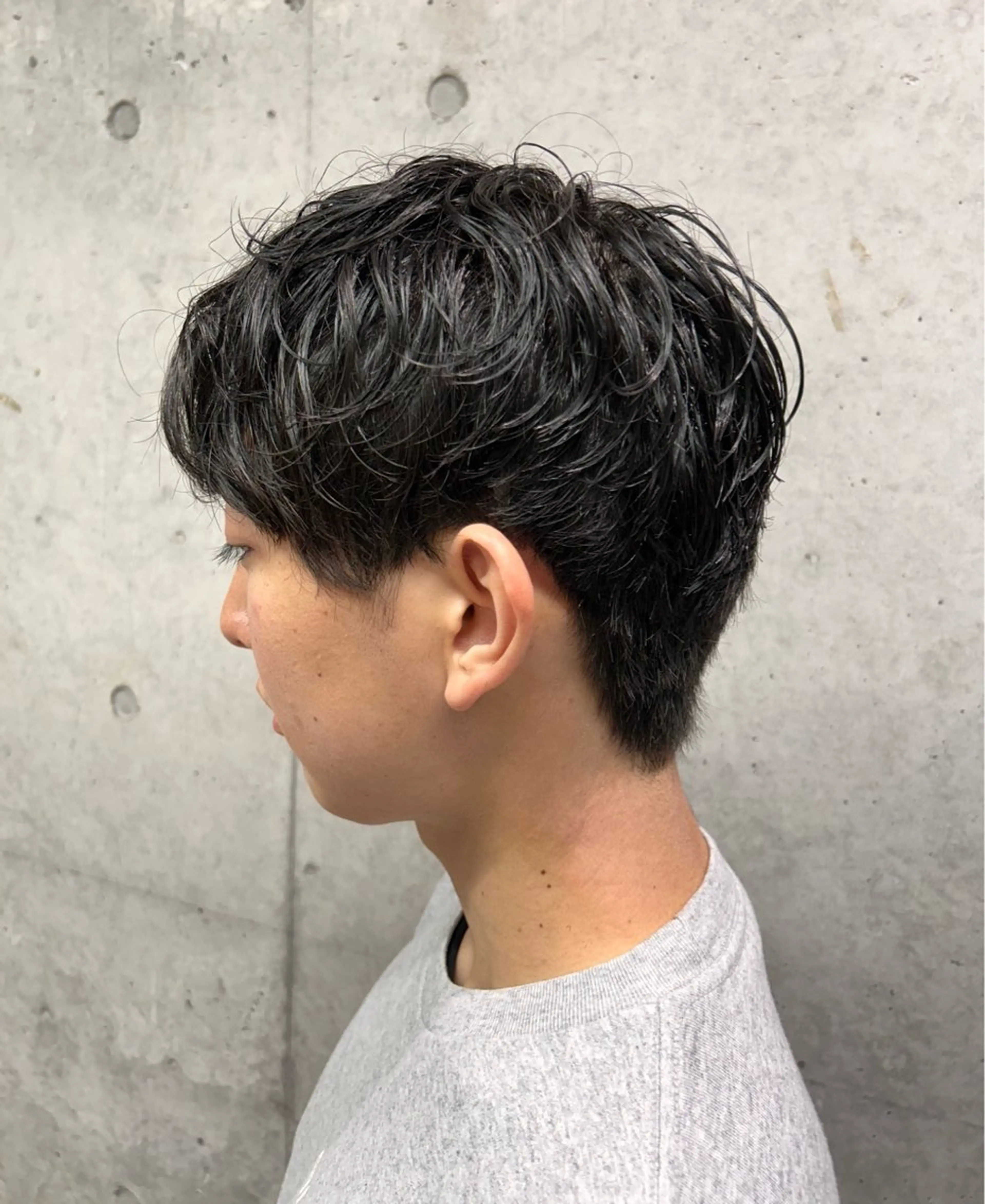 メンズ 💙寒色カラー/ ブリーチ🩵hanaのヘアスタイル