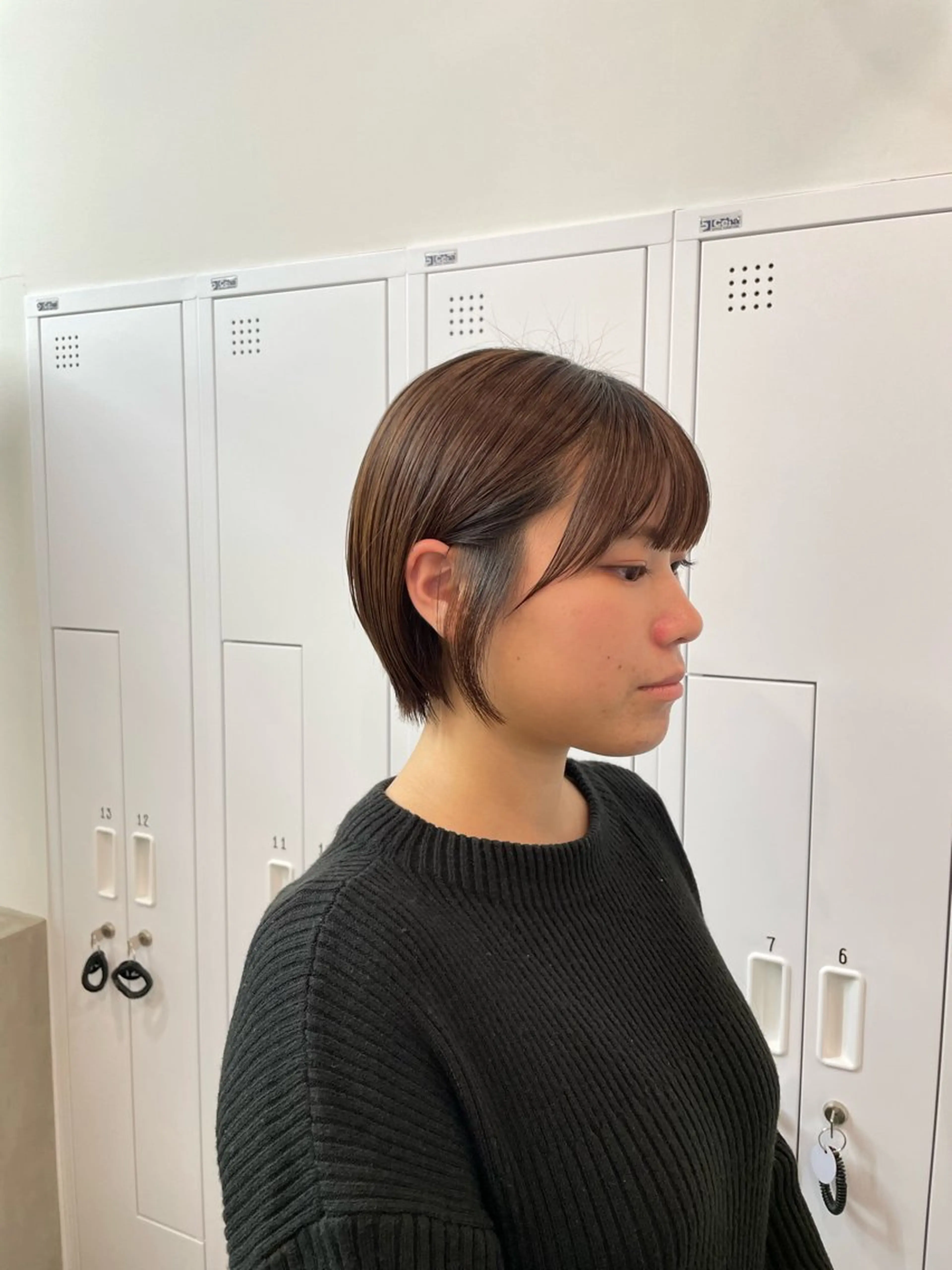 ショート 立野 莉央のヘアスタイル