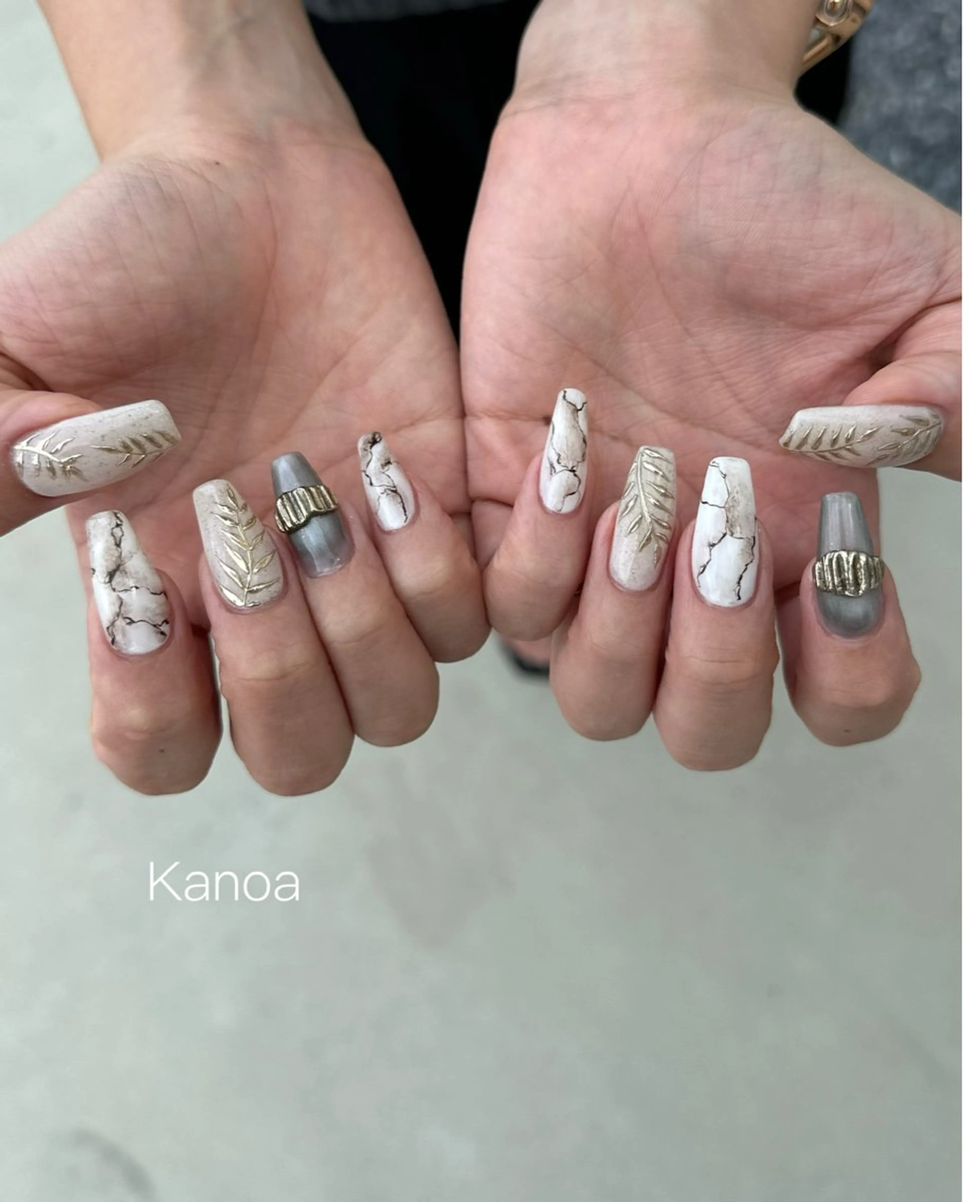 ネイル ハンドネイル megu_ kanoanailのネイルデザイン