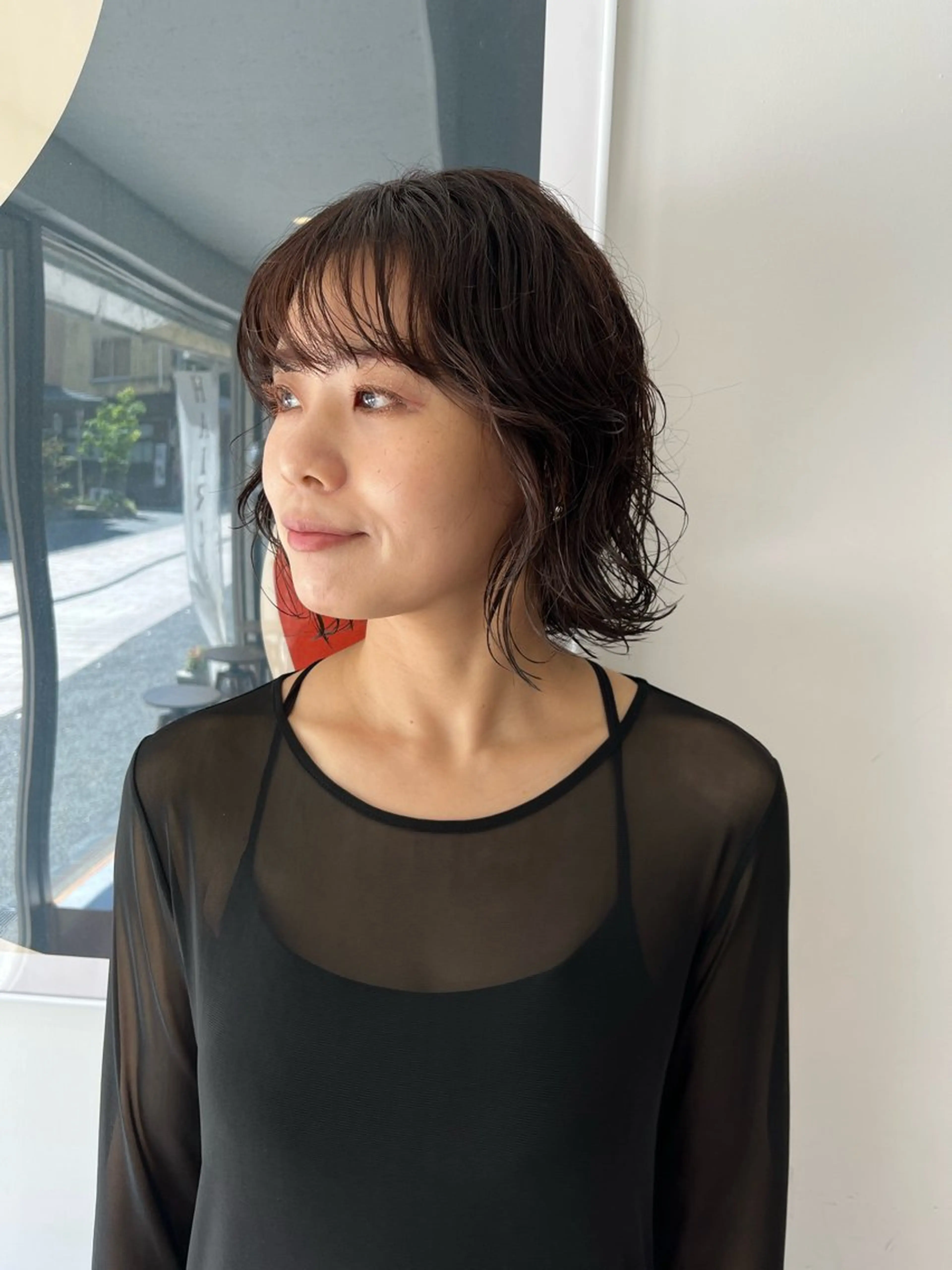 ショート パーマ ボブ/レイヤー/ ショートcovo代表のヘアスタイル