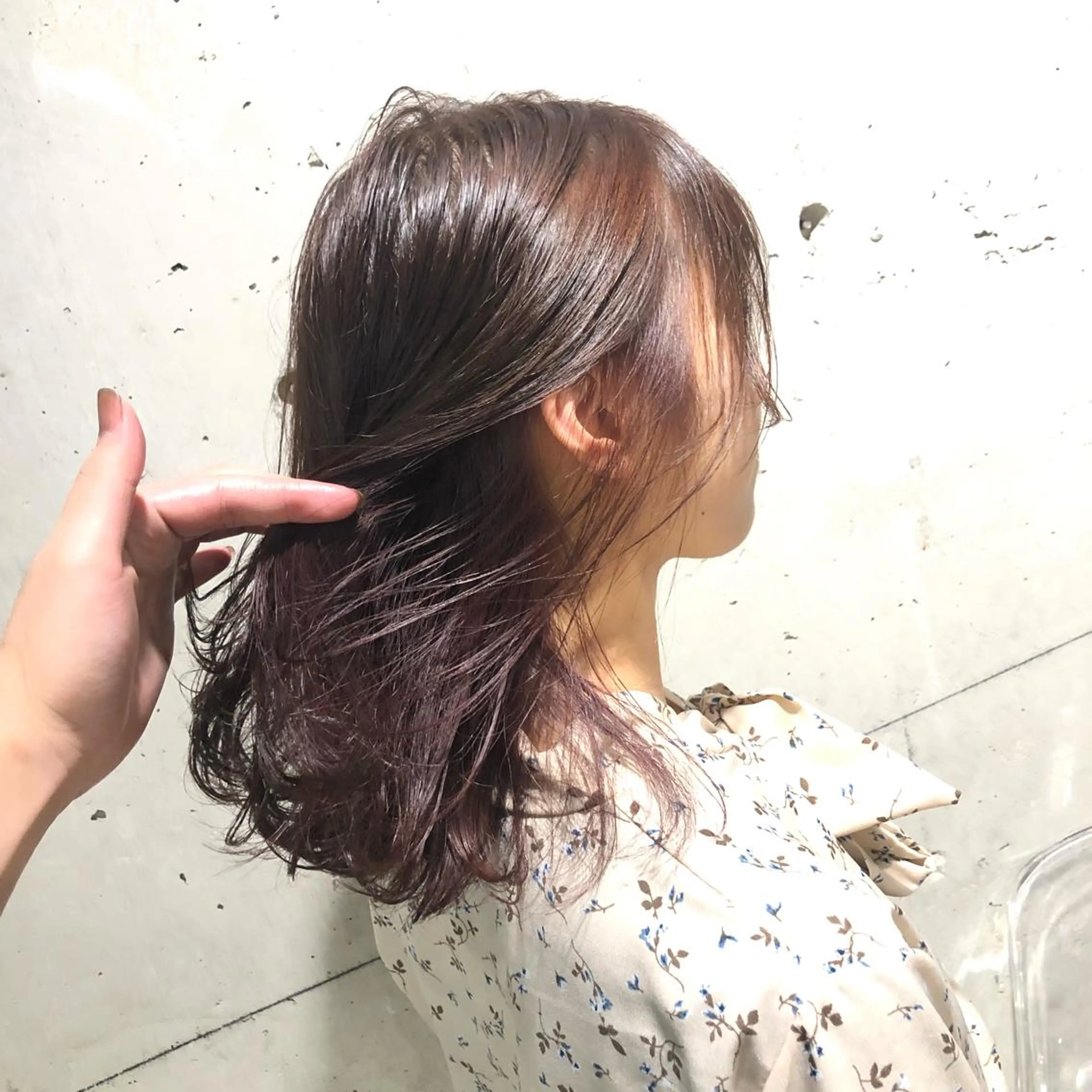 ミディアム カラー カット ヘアカラー 🔷似合わせのプロ KUMA🔷のヘアスタイル