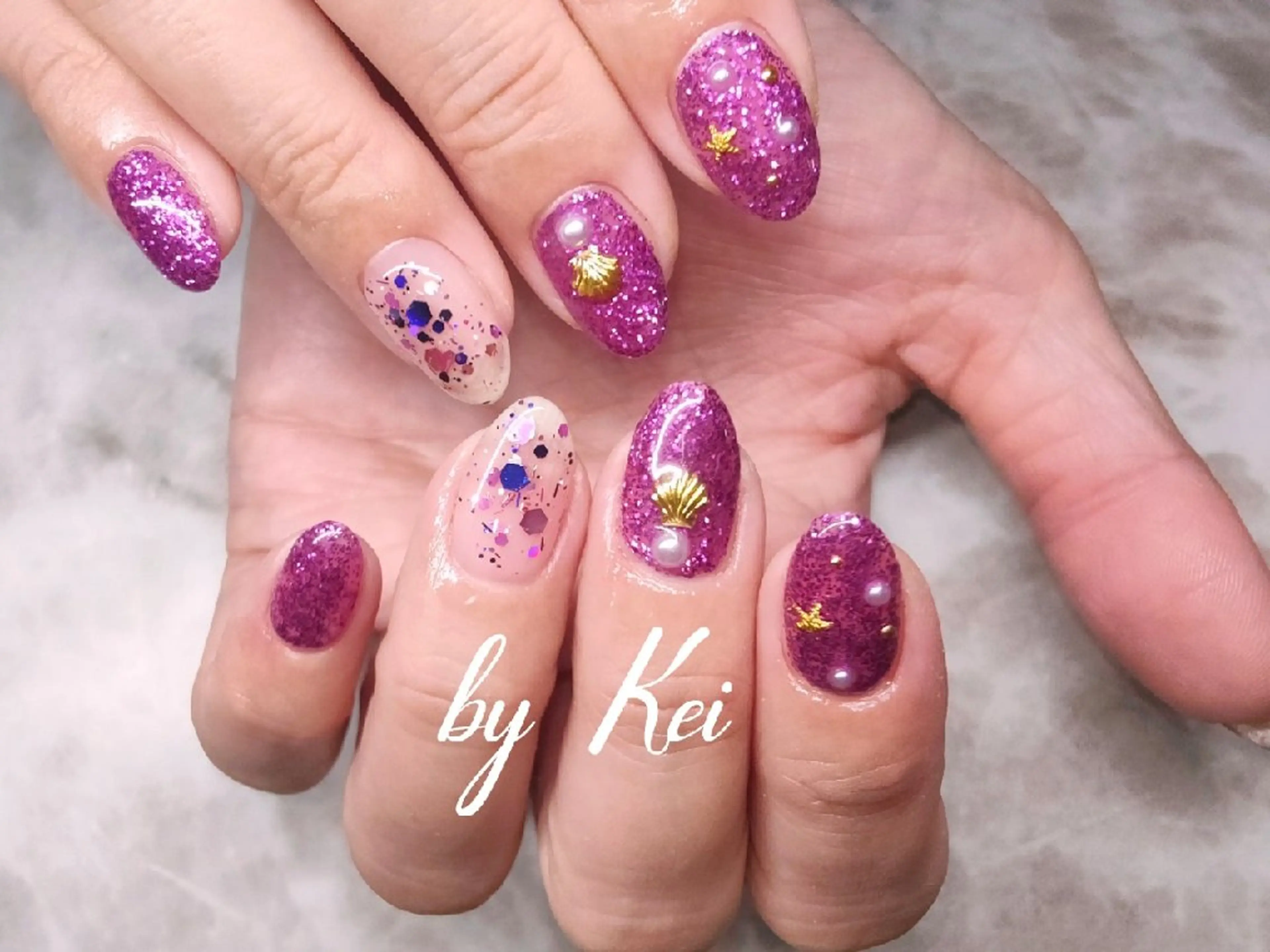 ネイル ハンドネイル 🎀 Kei 🎀のネイルデザイン