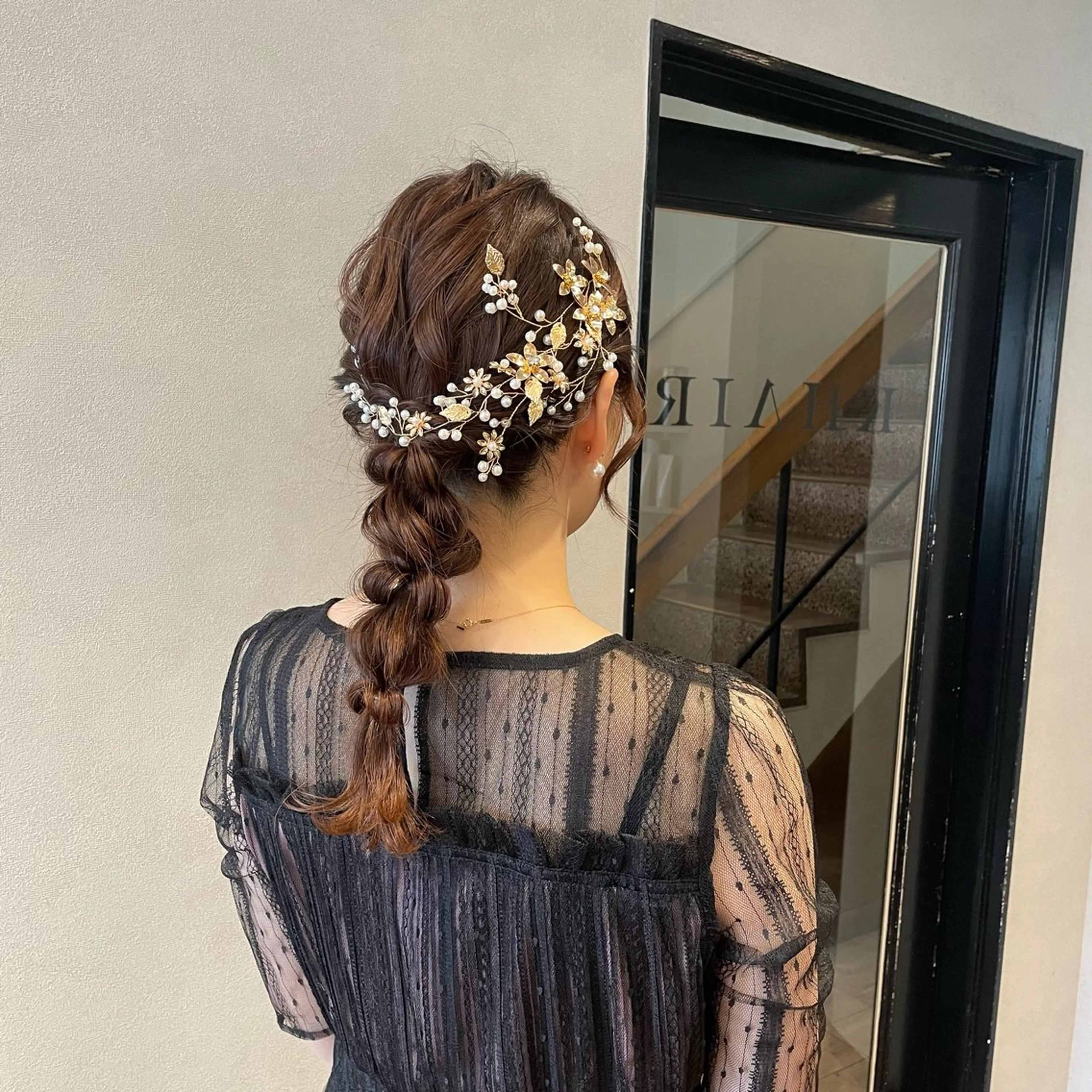 ヘアアレンジ ヘアセット 金城 二千夏のヘアスタイル