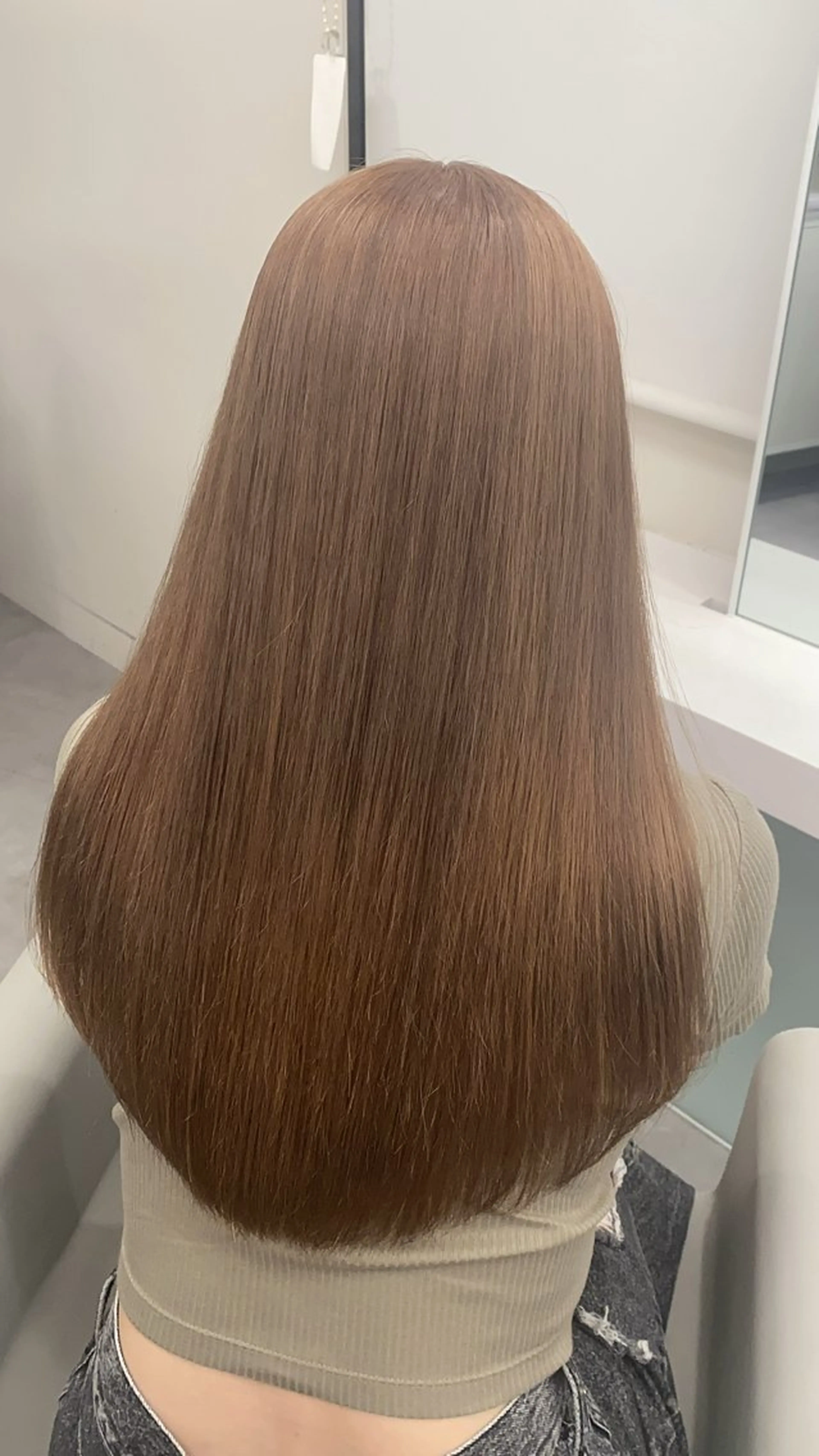 ロング カラー ヘアカラー トリートメント ベレーザ渋谷所属・🦋ハイトーン・髪質 改善🦋成嶋 朋希のヘアスタイル